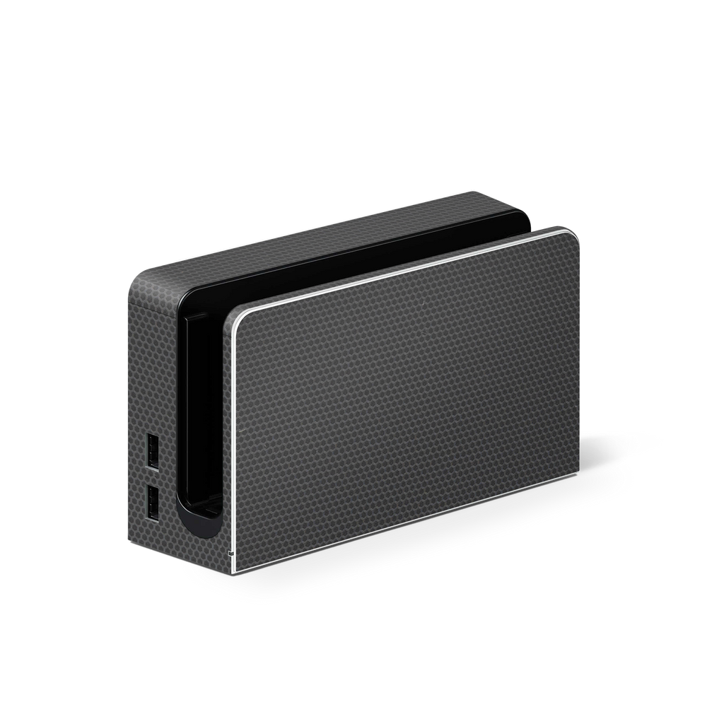 Nintendo Switch Oled Dock Premium Black Matrix Skin Wrap Cover