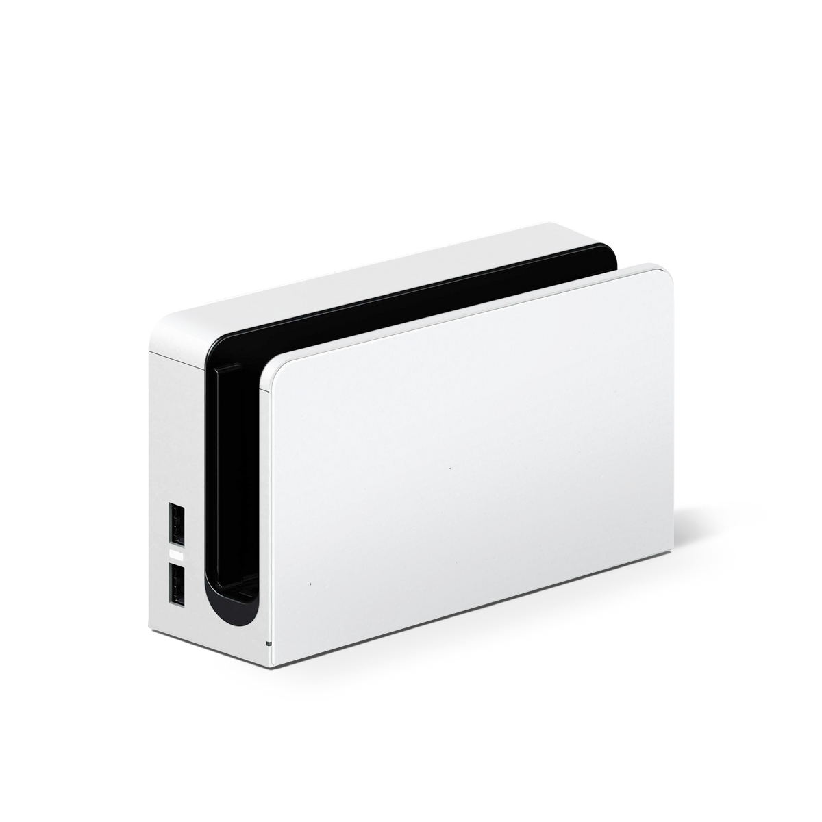 Nintendo Switch Oled Dock Premium Frosty Vanilla Skin Wrap Cover
