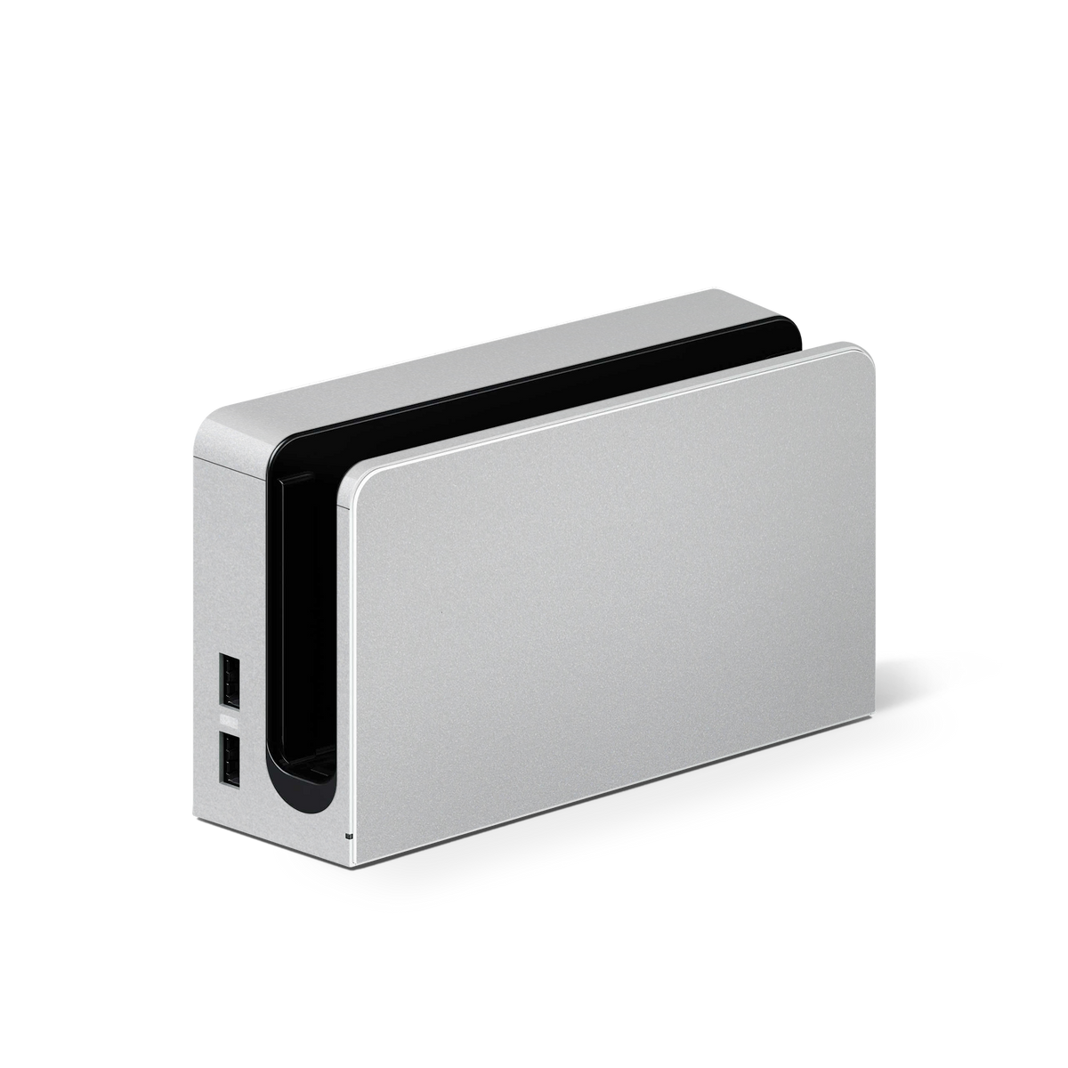 Nintendo Switch Oled Dock Premium Satin Aluminum Skin Wrap Cover