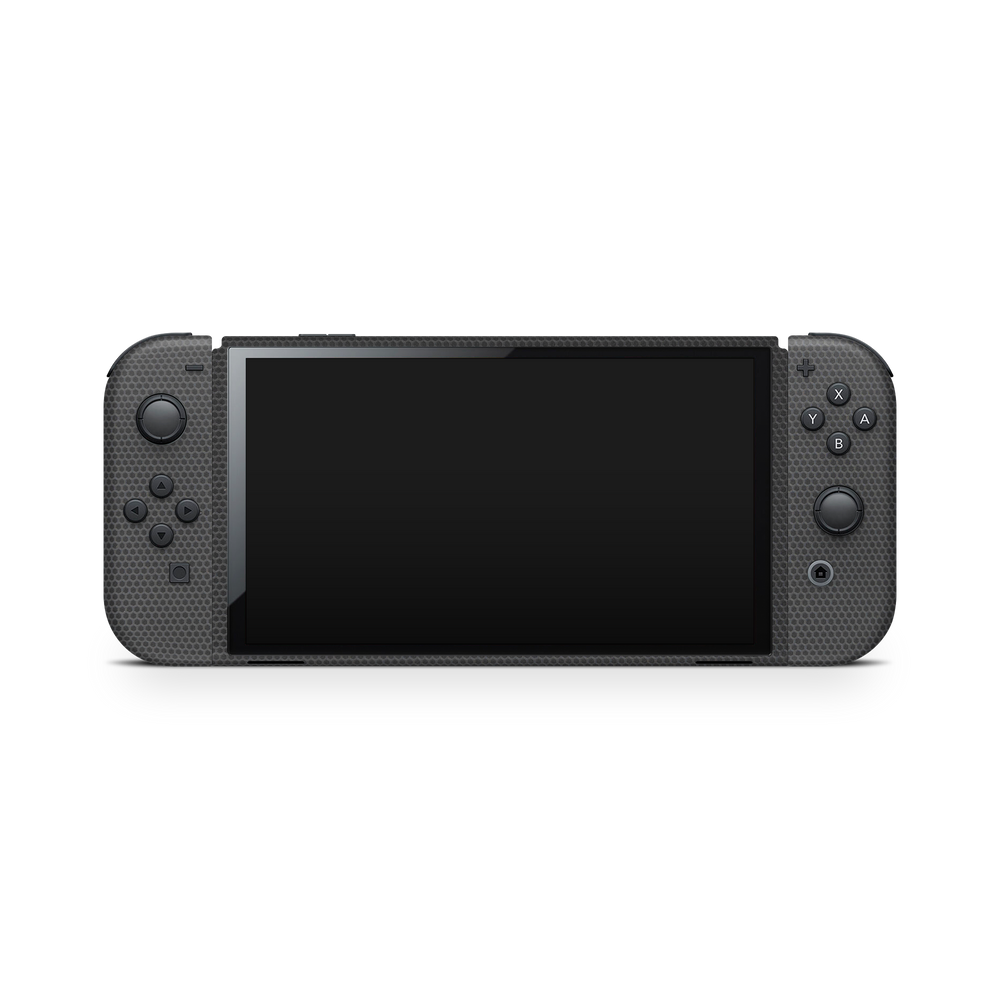 Nintendo Switch Oled Essentials Premium Black Matrix Skin Wrap Cover