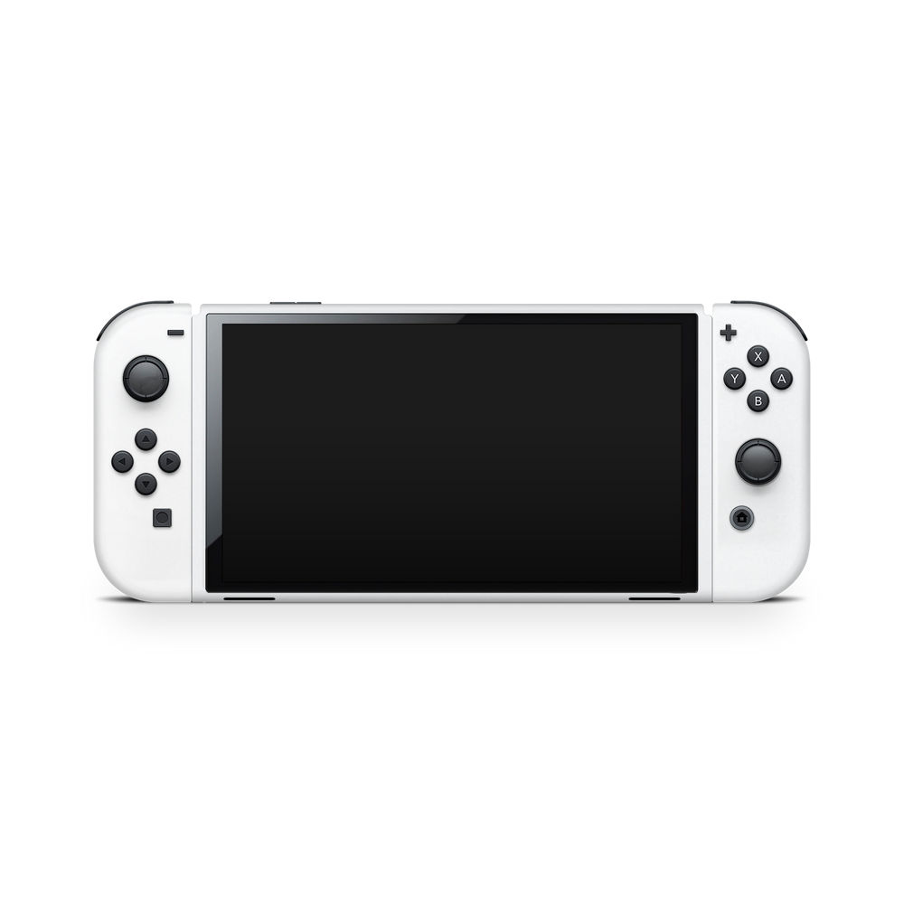 Nintendo Switch Oled Essentials Premium Frosty Vanilla Skin Wrap Cover
