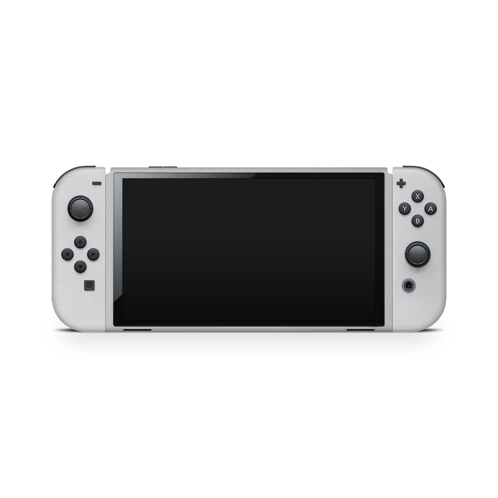 Nintendo Switch Oled Essentials Premium Satin Aluminum Skin Wrap Cover