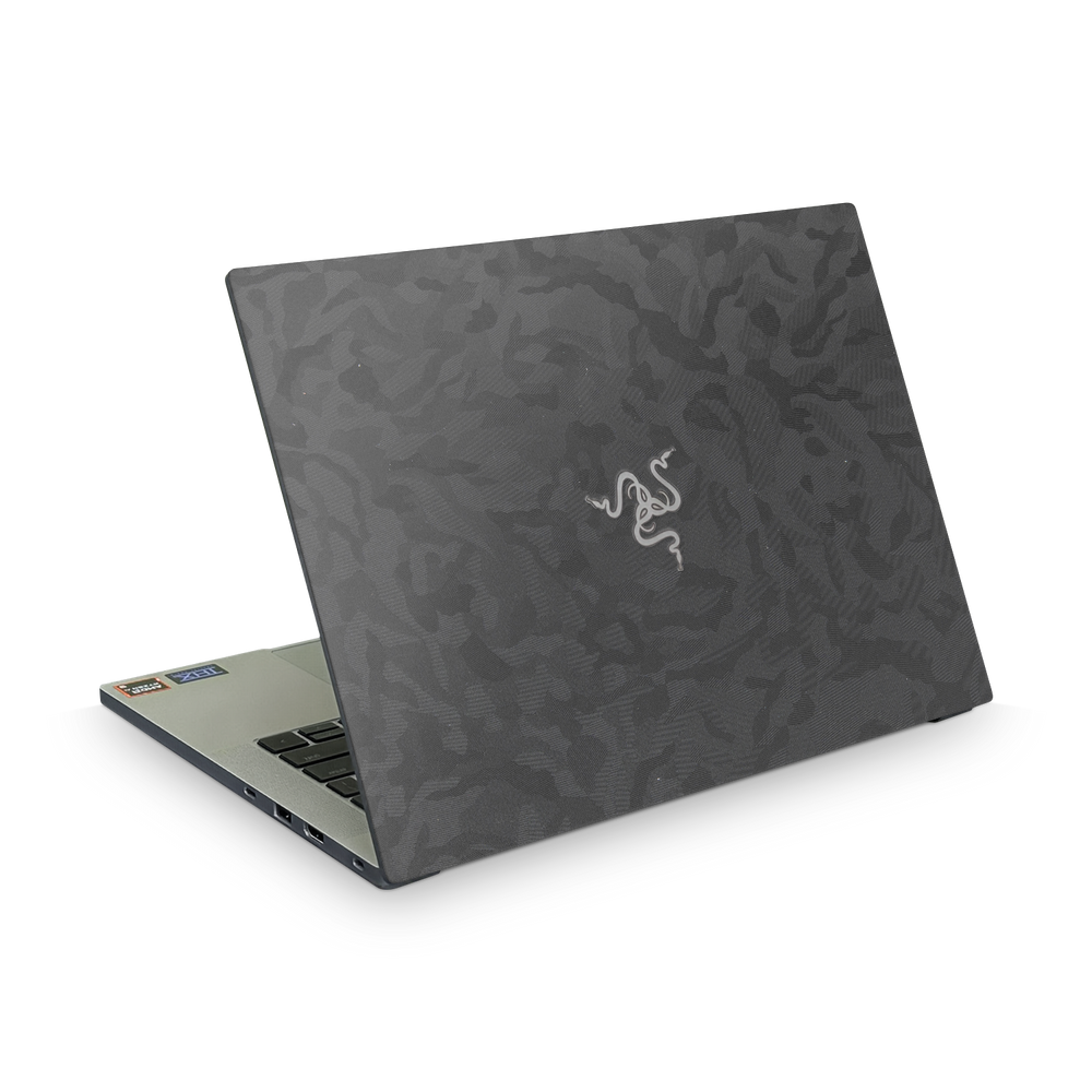 Razer Blade 14 2025 Essentials Black Camo Skin Wrap Cover