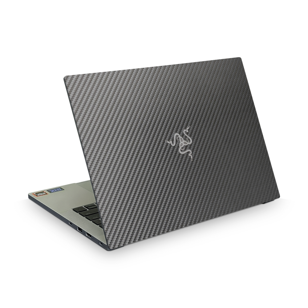 Razer Blade 14 2025 Essentials Black Carbon Fiber Skin Wrap Cover