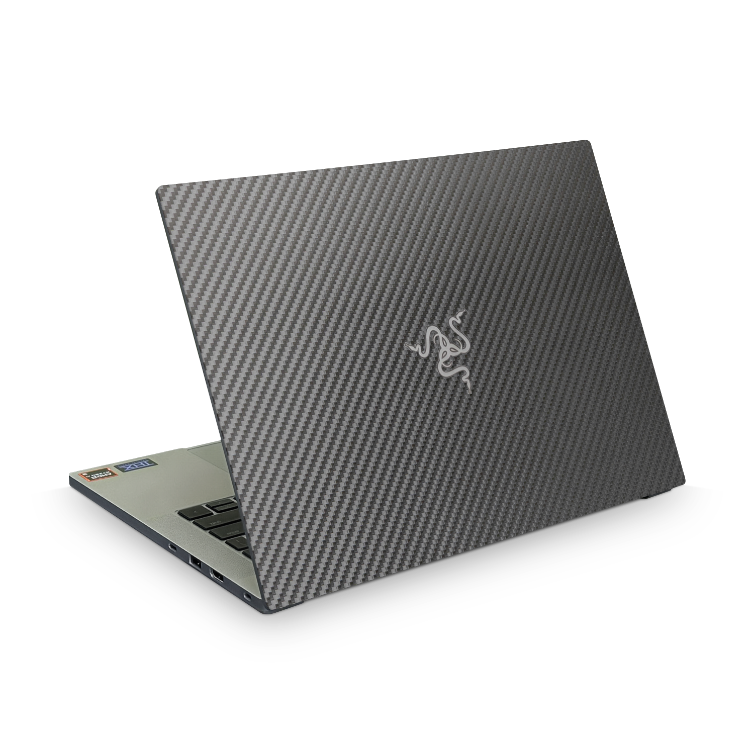 Razer Blade 14 2025 Essentials Black Carbon Fiber Skin Wrap Cover