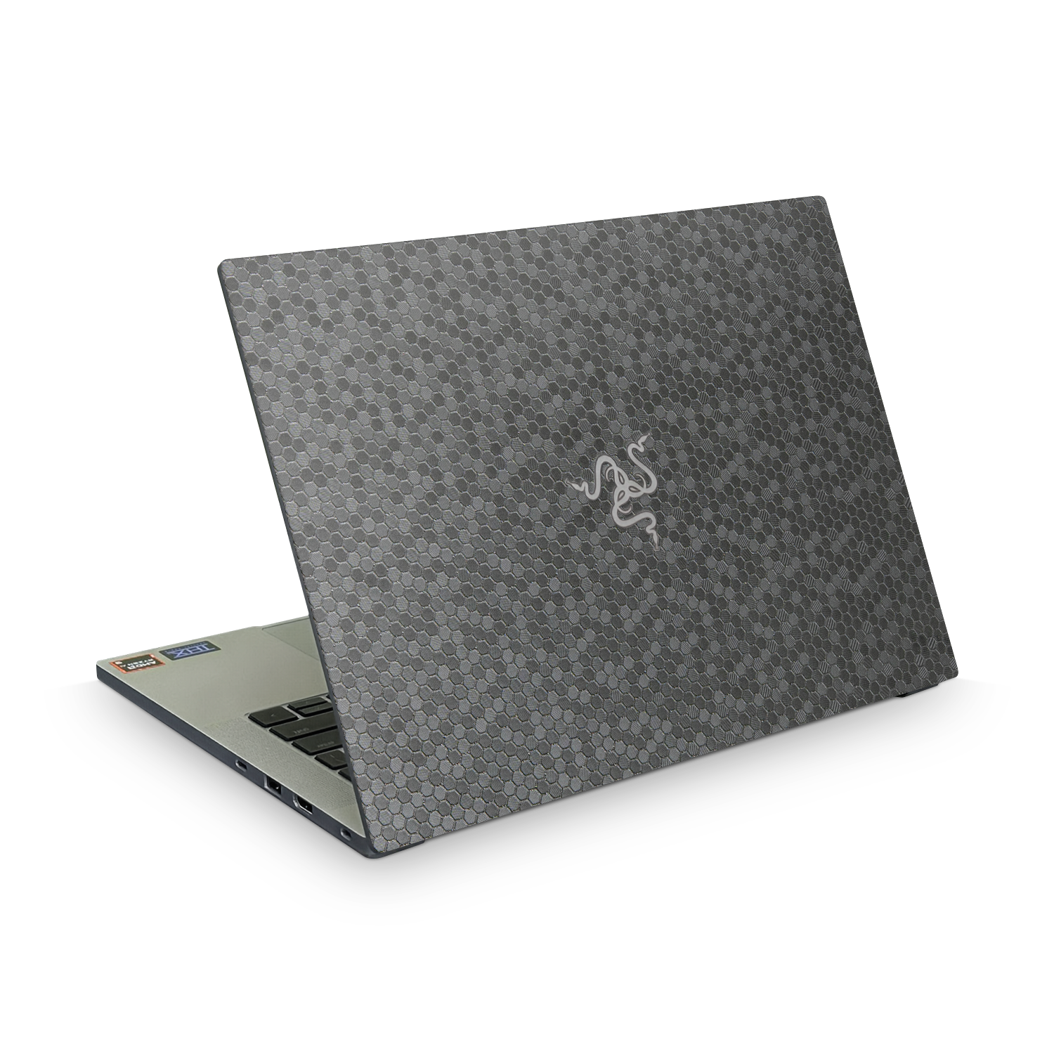 Razer Blade 14 2025 Essentials Black Honeycomb Skin Wrap Cover
