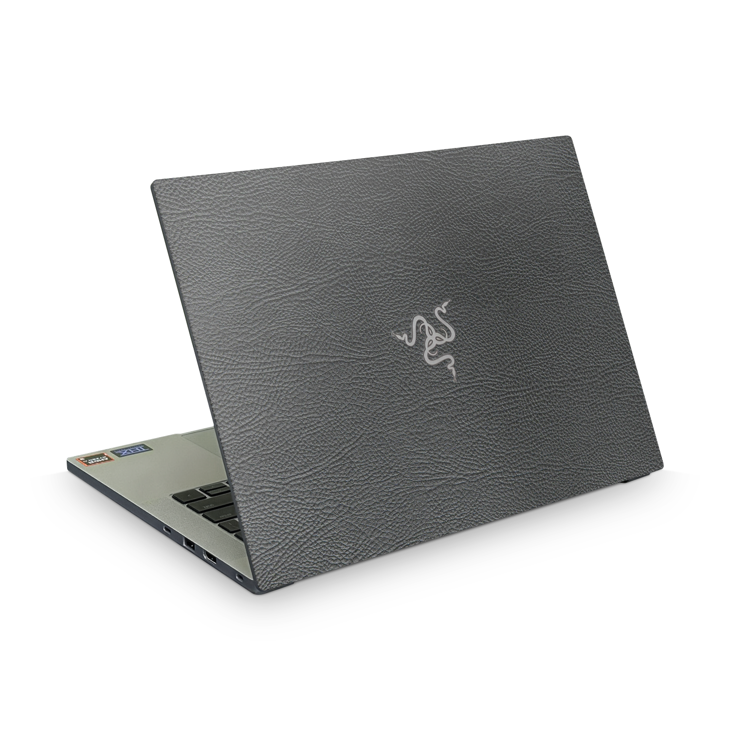 Razer Blade 14 2025 Essentials Black Leather Skin Wrap Cover