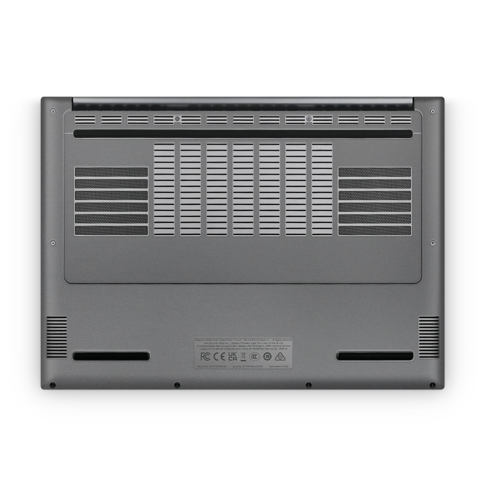 Razer Blade 14 2025 Professional Bottom Charcoal Grey Skin Wrap Cover
