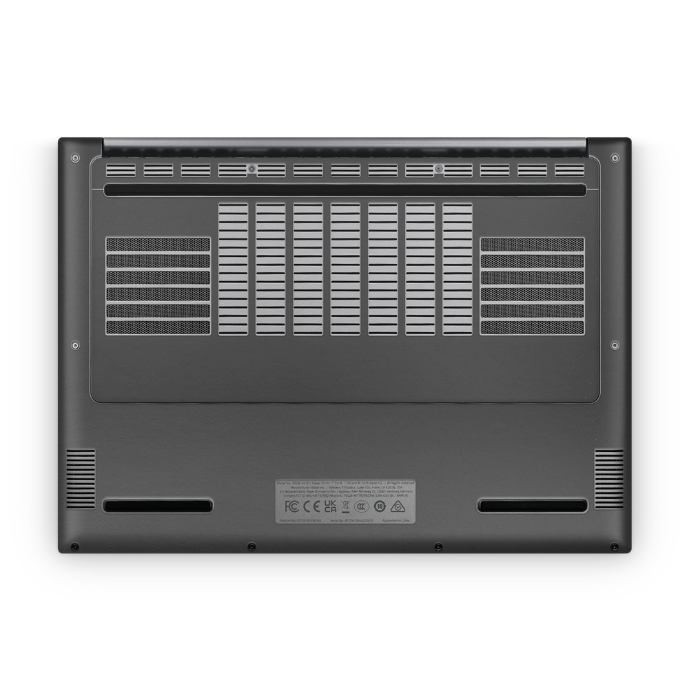 Razer Blade 14 2025 Professional Bottom Matte Black Skin Wrap Cover