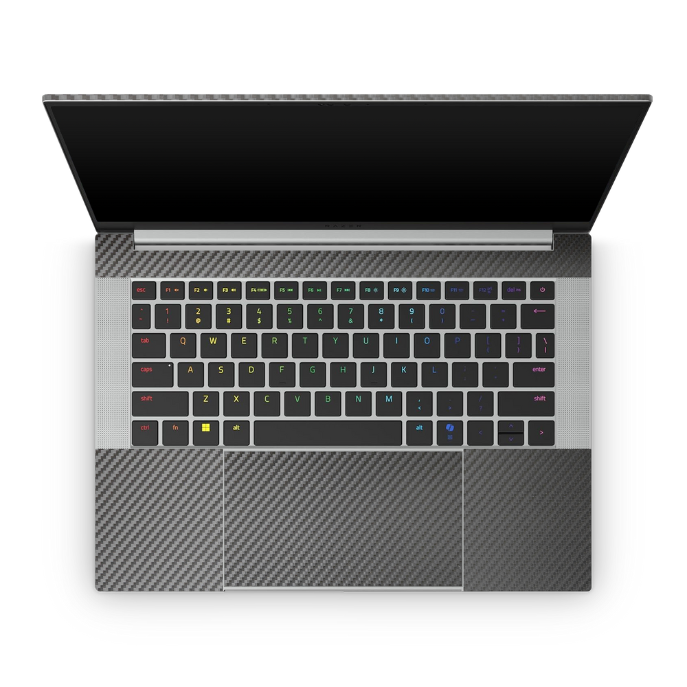 Razer Blade 14 2025 Professional Interior Black Carbon Fiber Skin Wrap Cover