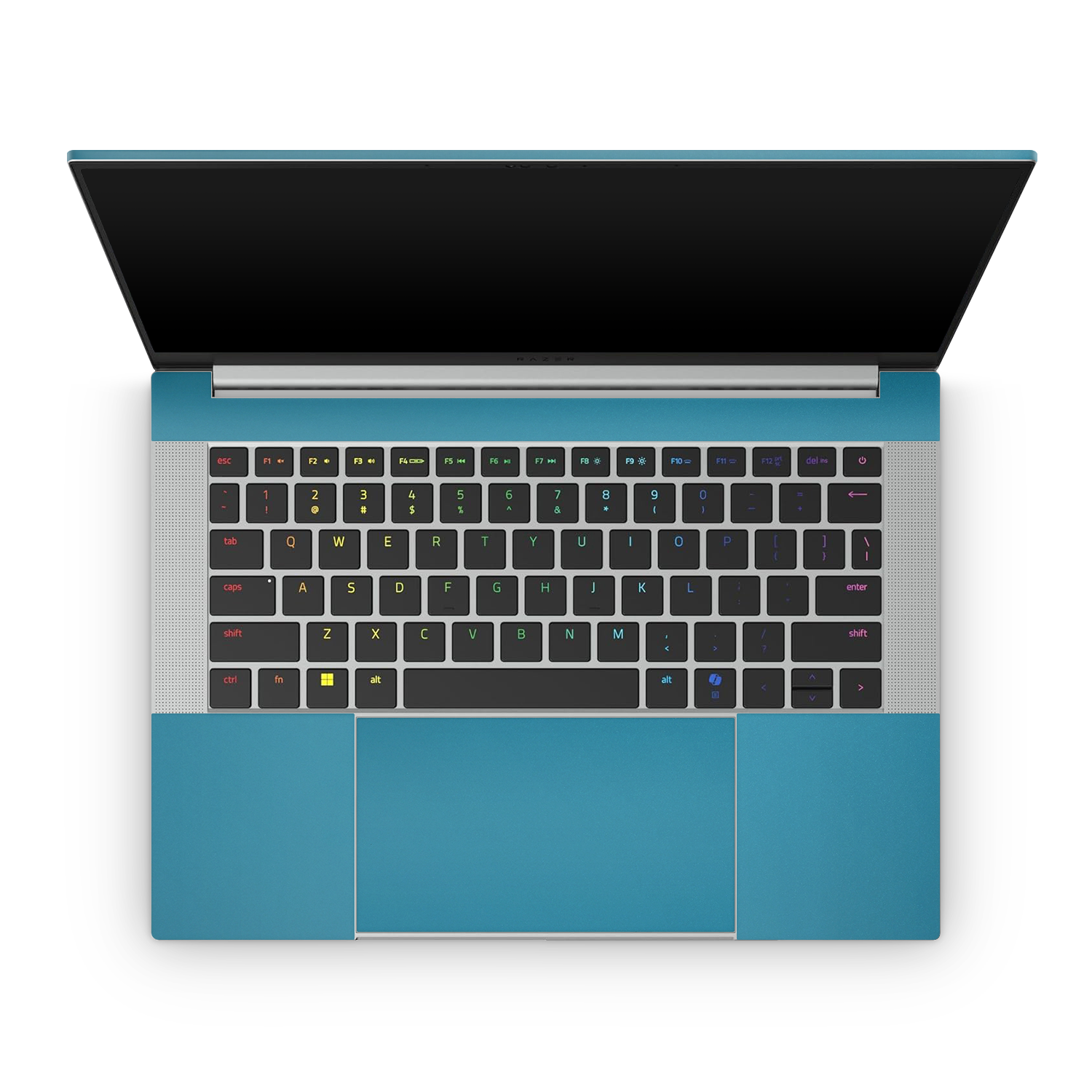 Razer Blade 14 2025 Professional Interior Satin Ocean Shimmer Skin Wrap Cover
