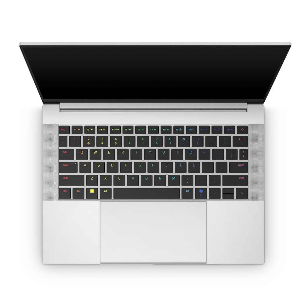 Razer Blade 14 2025 Professional Interior Satin White Skin Wrap Cover