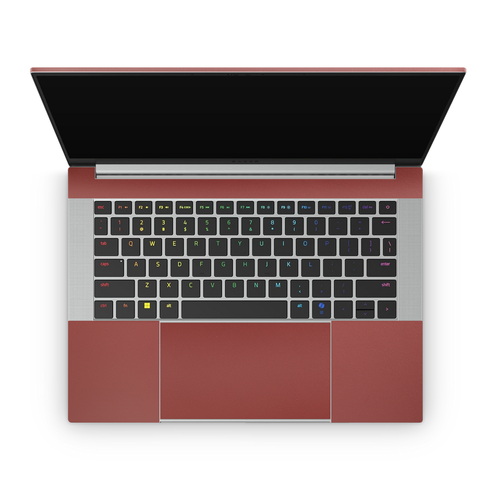 Razer Blade 14 2025 Professional Interior Vampire Red Skin Wrap Cover