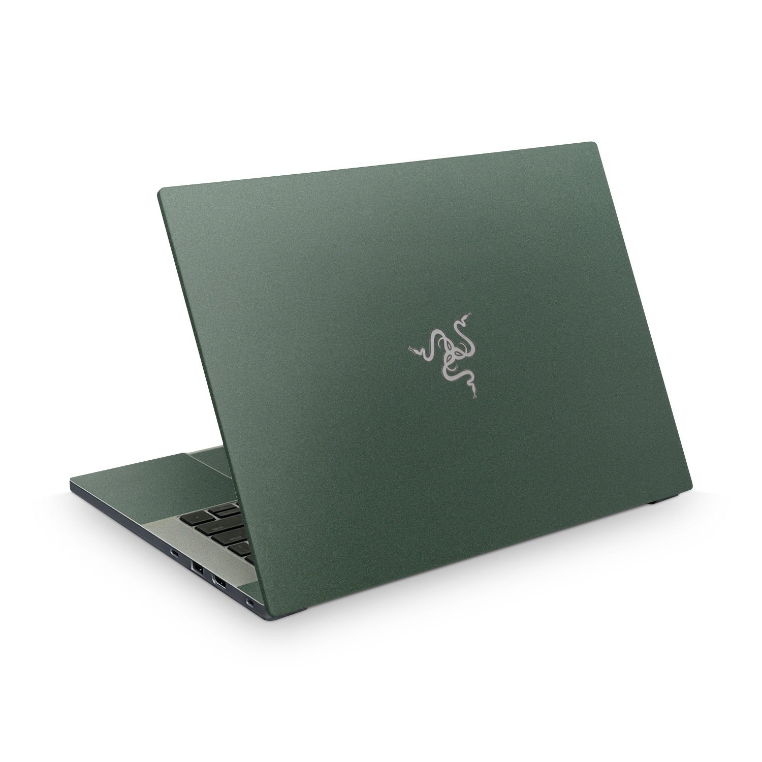Razer Blade 14 2025 Professional Matte Green Metallic Skin Wrap Cover