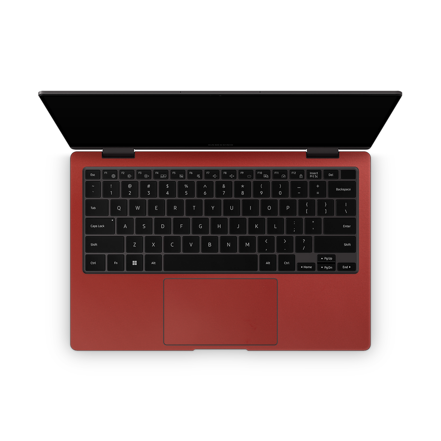 Samsung Galaxy Book2 13" 360 2022 Professional Interior Vampire Red Skin Wrap Cover