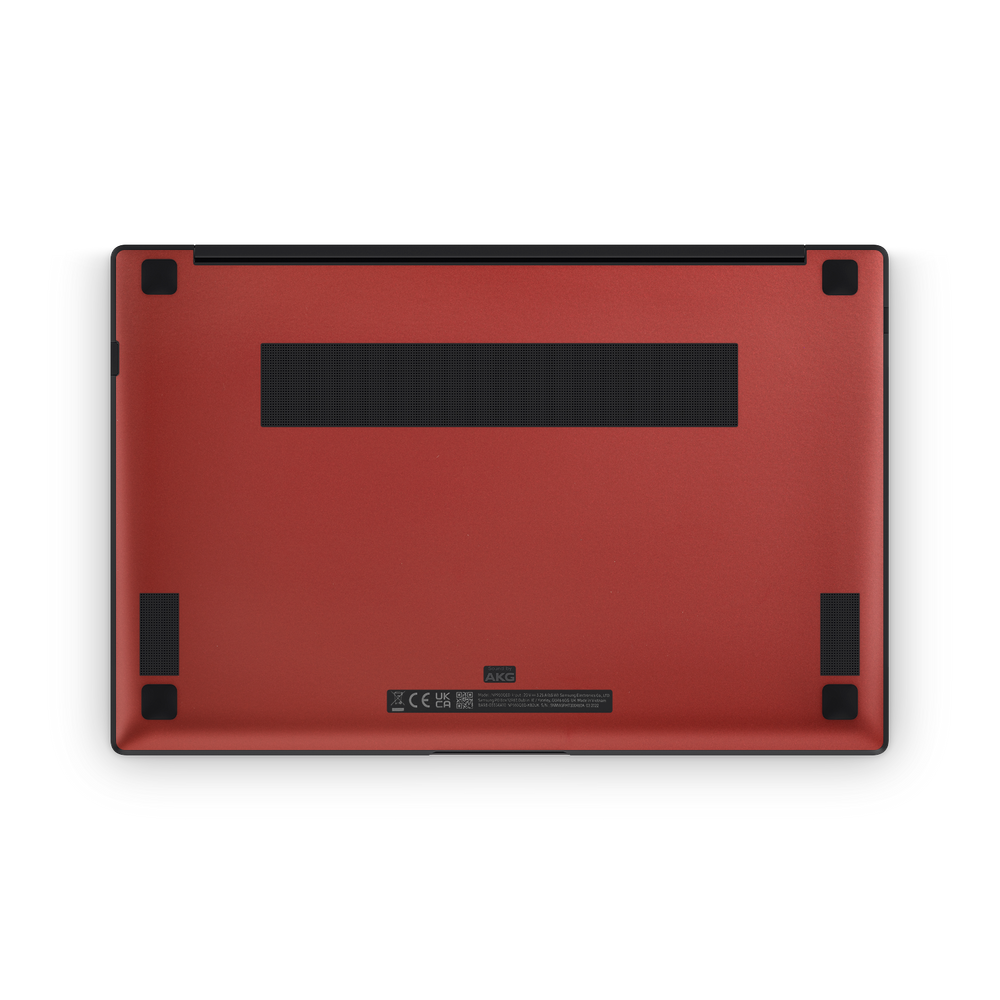 Samsung Galaxy Book2 Pro 13" 2022 Professional Bottom Vampire Red Skin Wrap Cover