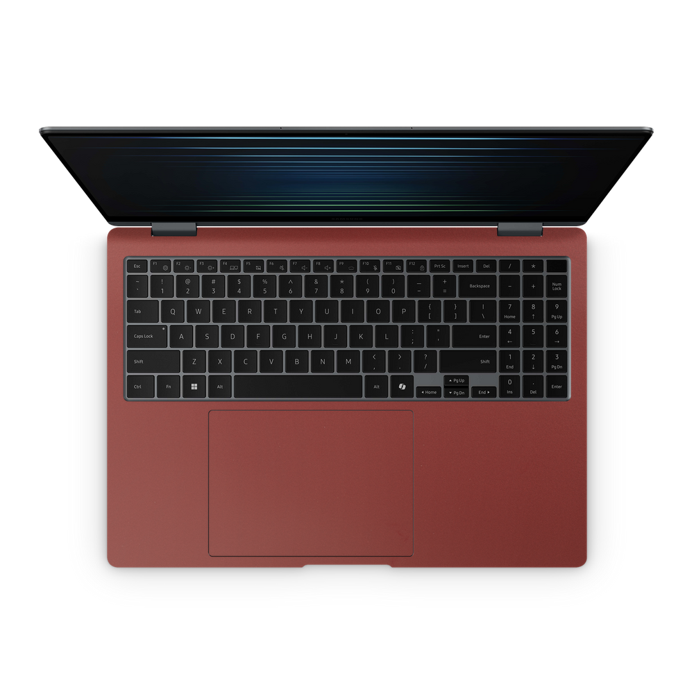 Samsung Galaxy Book3 13" 360 2023 Professional Interior Vampire Red Skin Wrap Cover