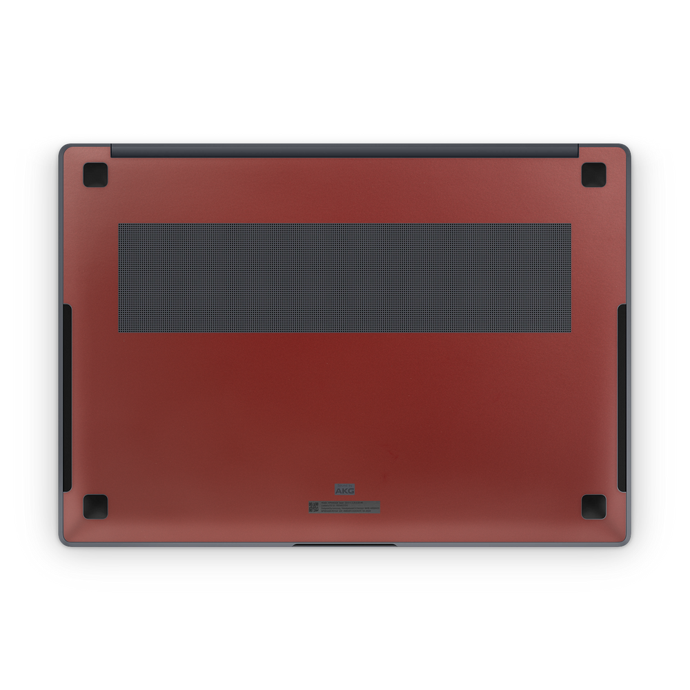 Samsung Galaxy Book3 Ultra 2023 Professional Bottom Vampire Red Skin Wrap Cover