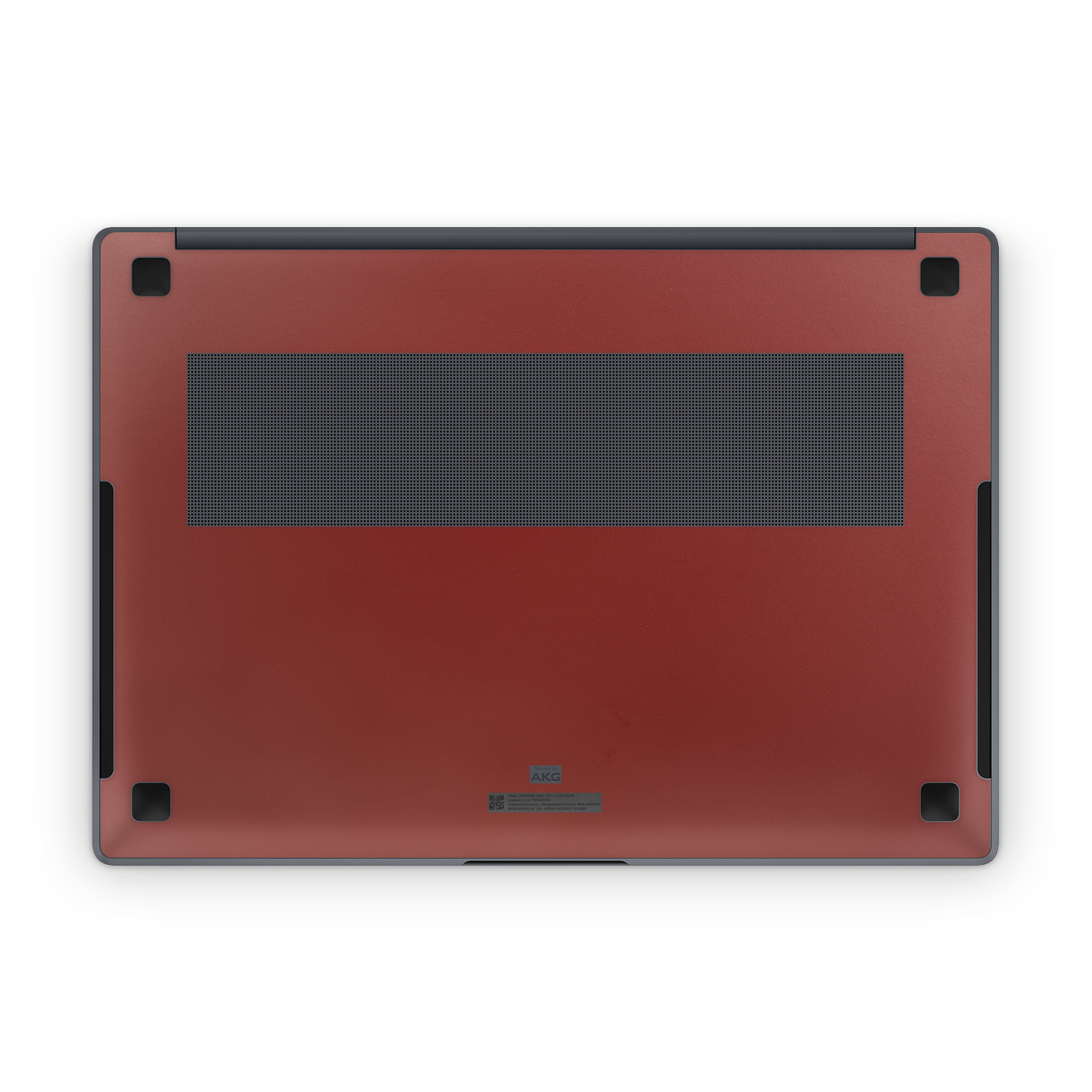Samsung Galaxy Book3 Ultra 2023 Professional Bottom Vampire Red Skin Wrap Cover