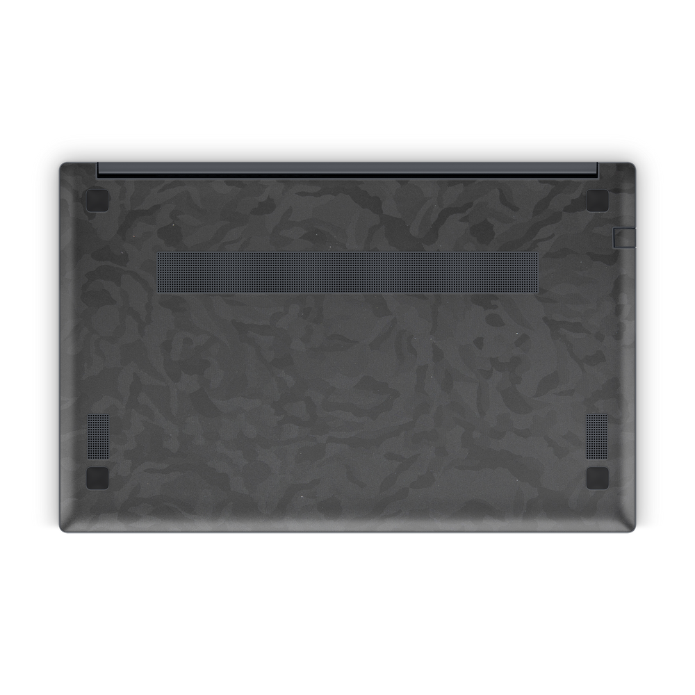 Samsung Galaxy Book4 15 Professional Bottom Black Camo Skin Wrap Cover