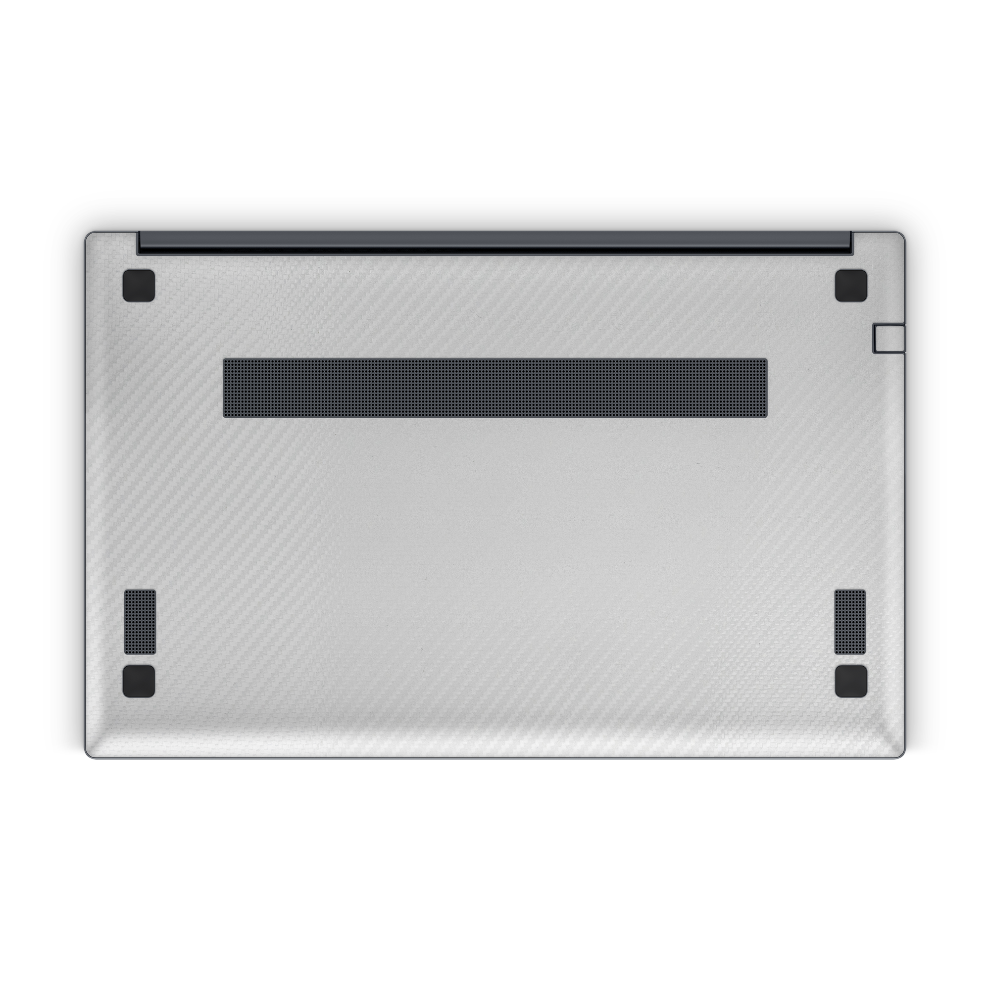 Samsung Galaxy Book4 15 Professional Bottom White Carbon Fiber Skin Wrap Cover