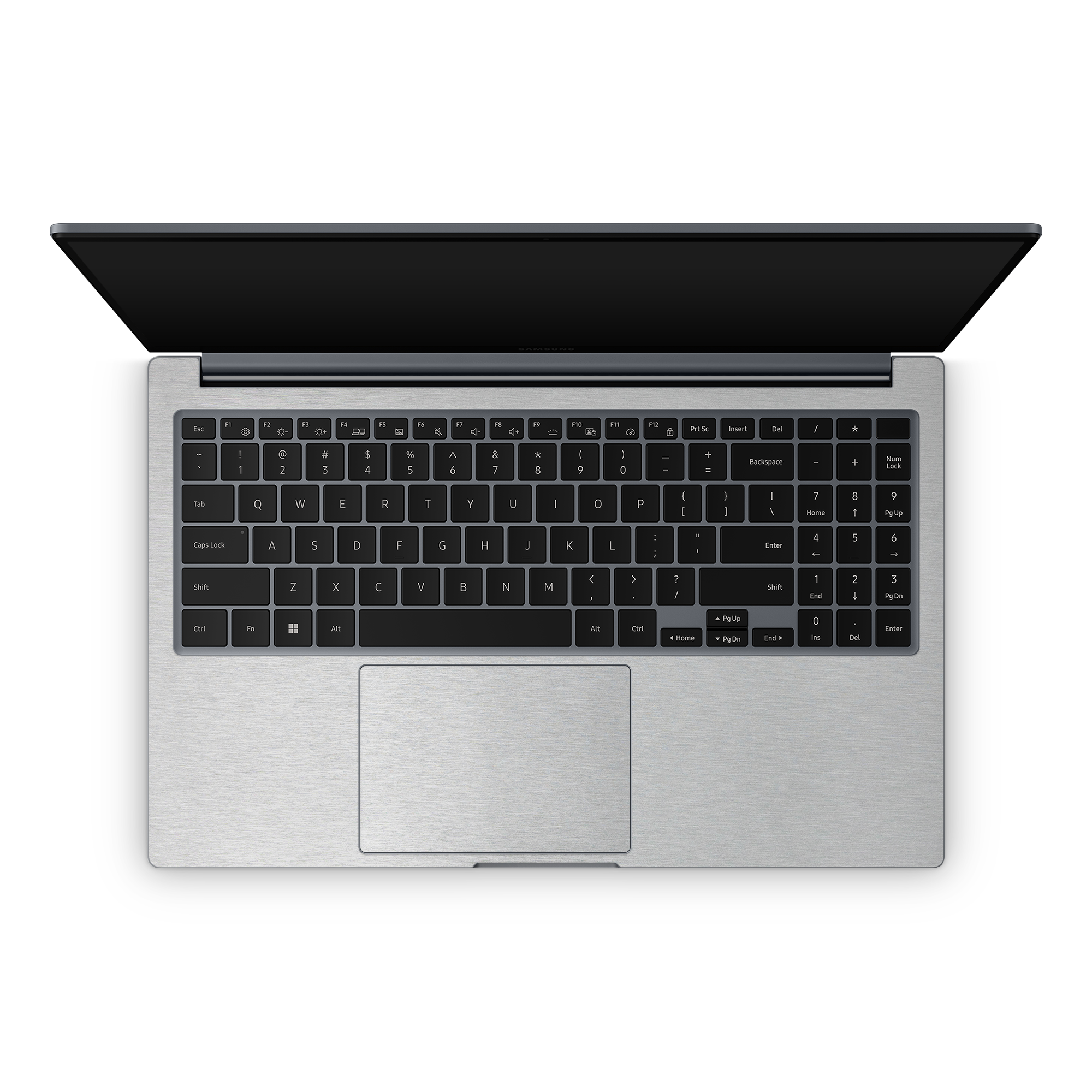 Samsung Galaxy Book4 15 Professional Interior Brushed Aluminum Skin Wrap Cover
