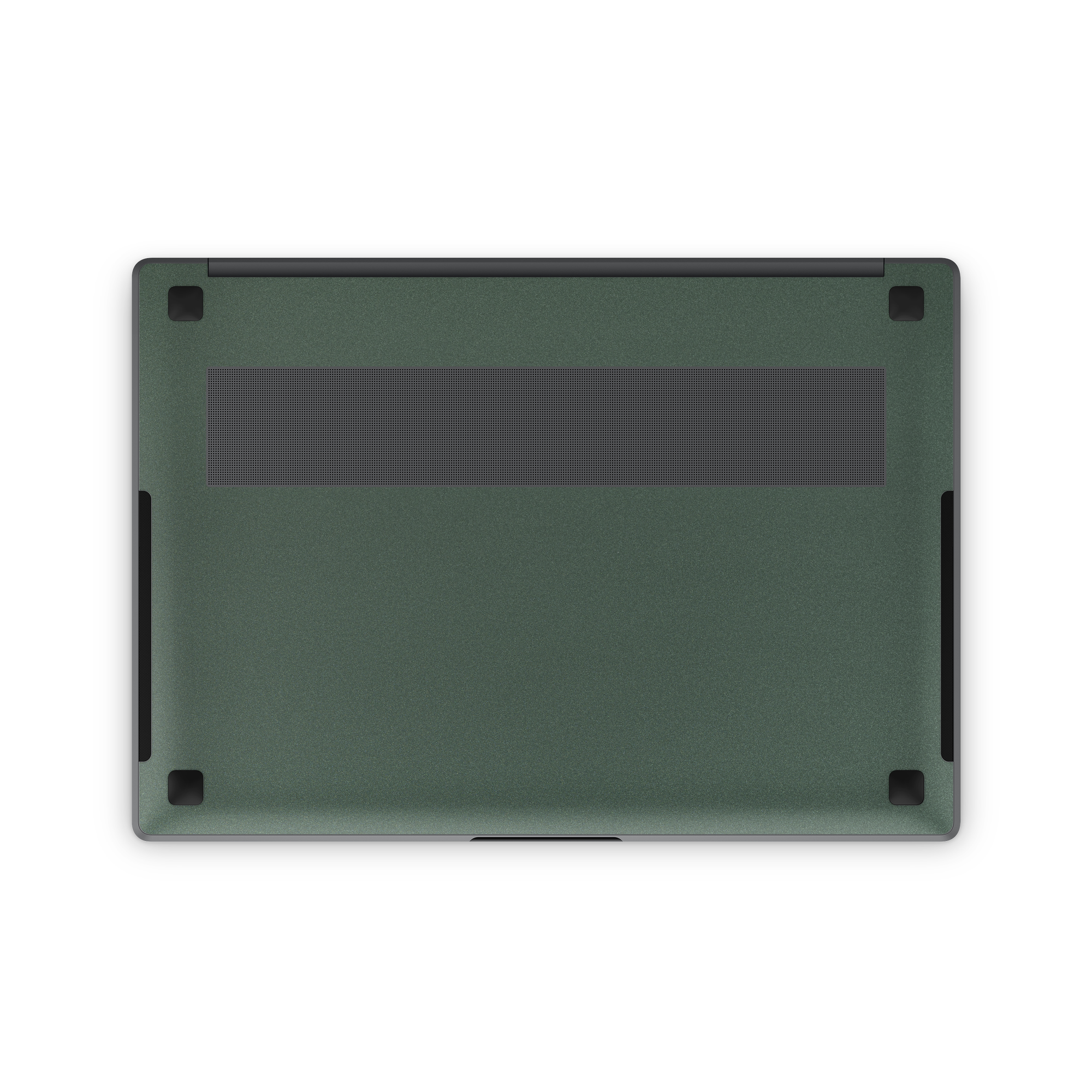 Samsung Galaxy Book4 Pro 14" 2024 Professional Bottom Matte Green Metallic Skin Wrap Cover