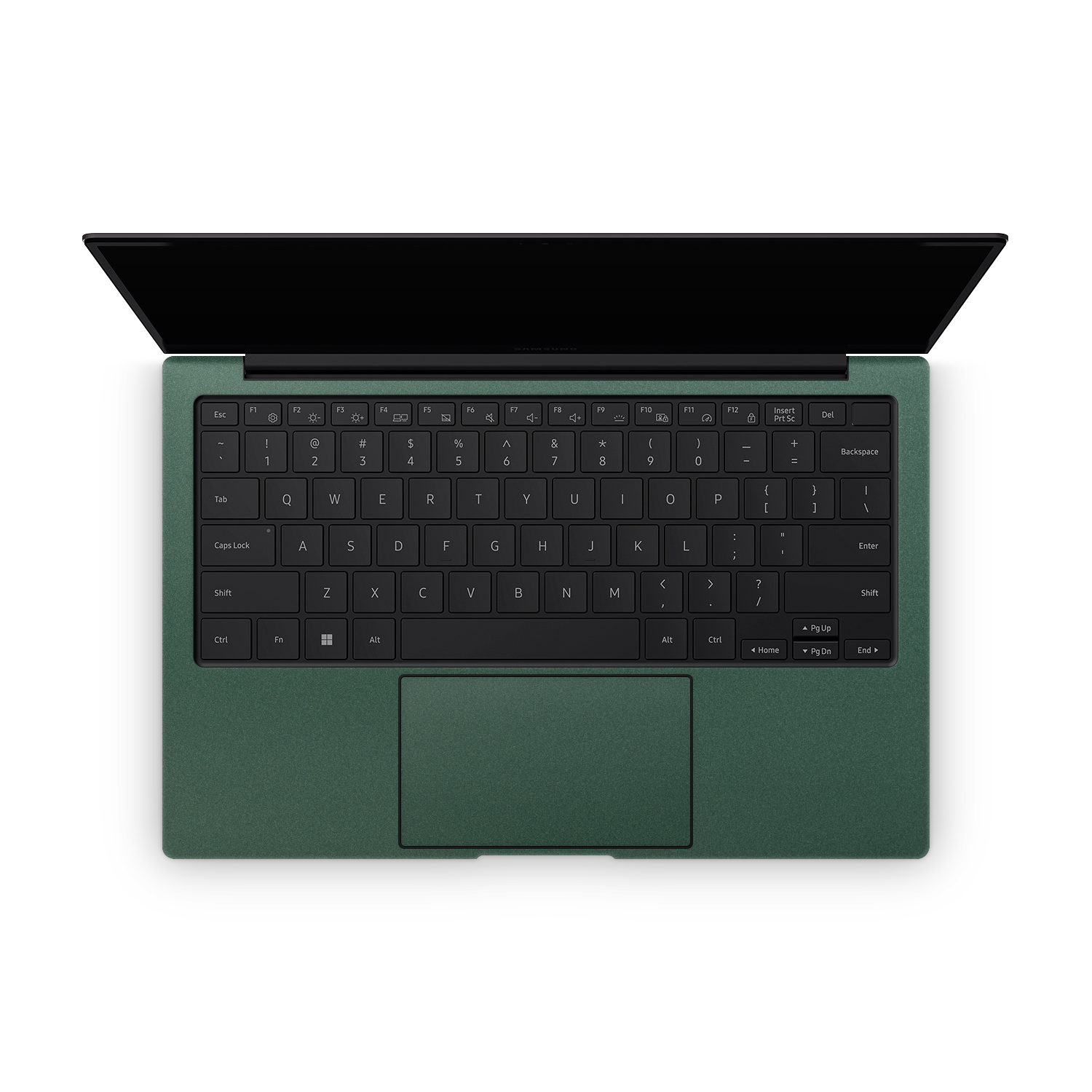 Samsung Galaxy Book4 Pro 14" 2024 Professional Interior Matte Green Metallic Skin Wrap Cover