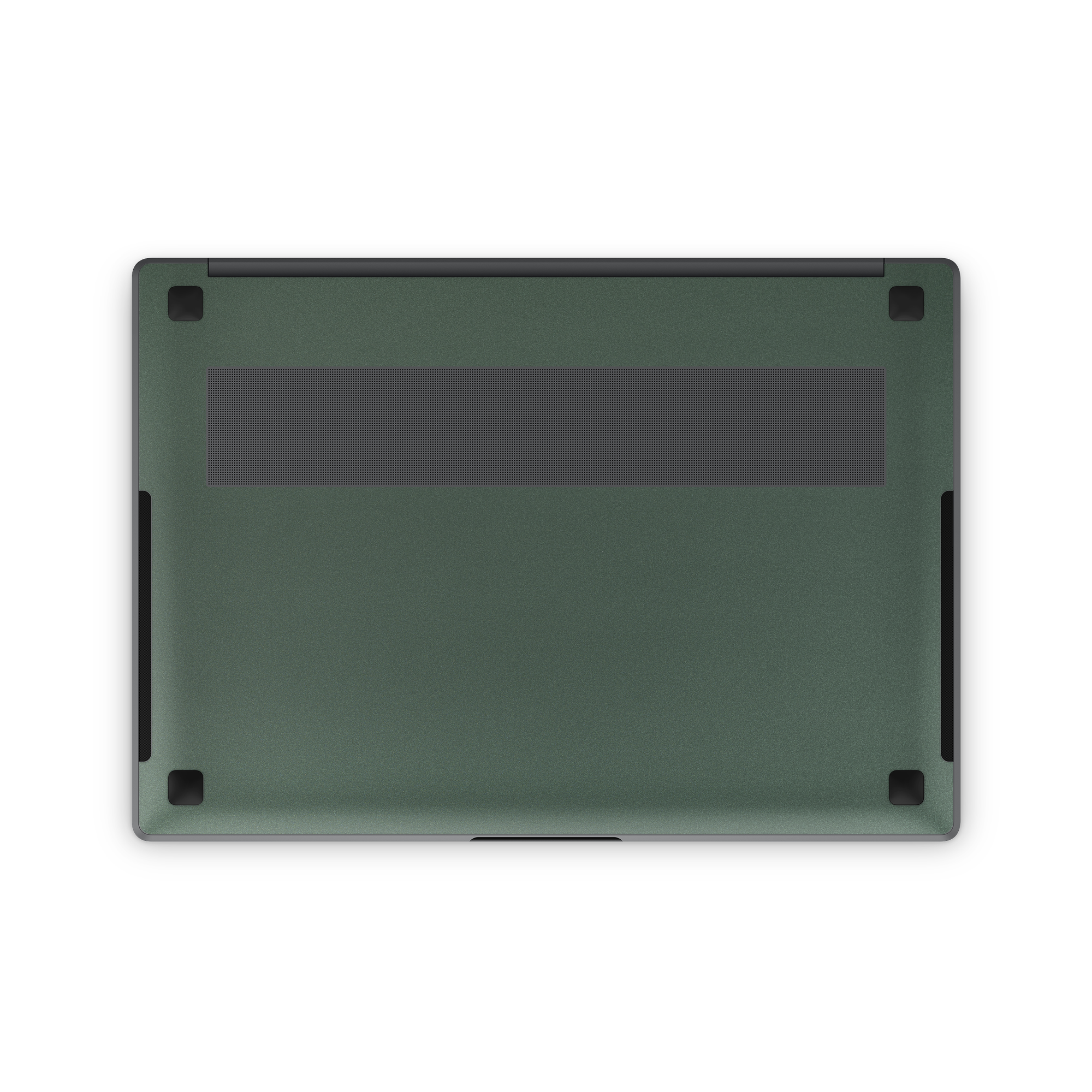 Samsung Galaxy Book4 Pro 16" 360 2024 Professional Bottom Matte Green Metallic Skin Wrap Cover