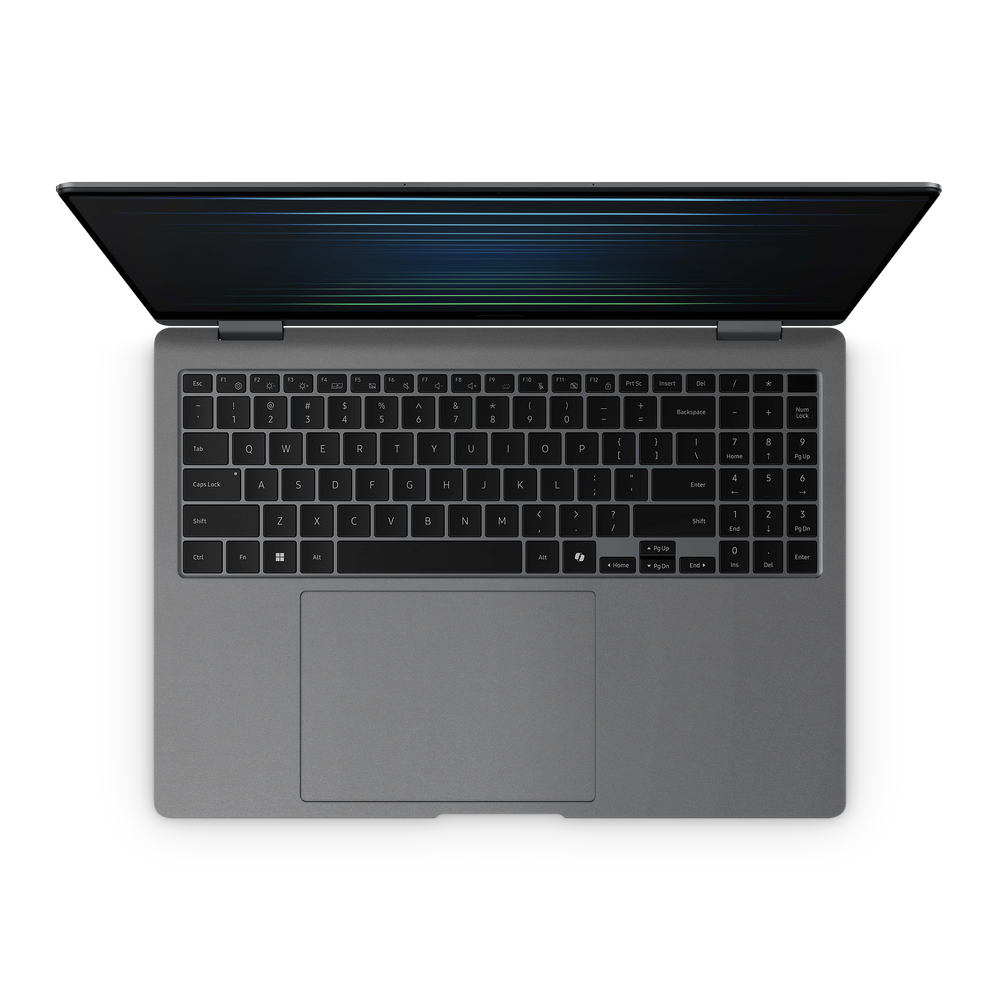 Samsung Galaxy Book4 Professional 16 360 Professional Interior Charcoal Grey Skin Wrap Cover