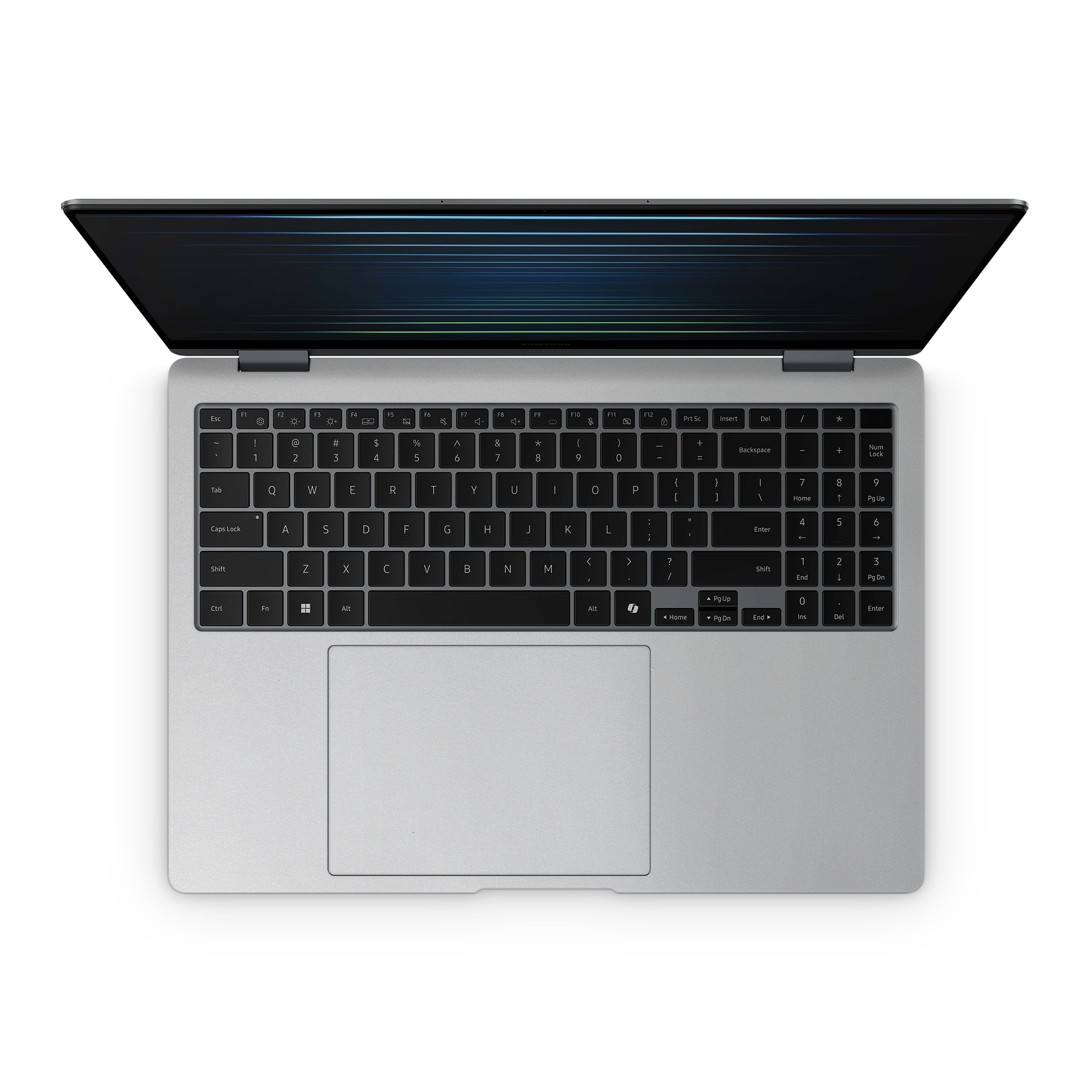 Samsung Galaxy Book4 Professional 16 360 Professional Interior Satin Aluminum Skin Wrap Cover