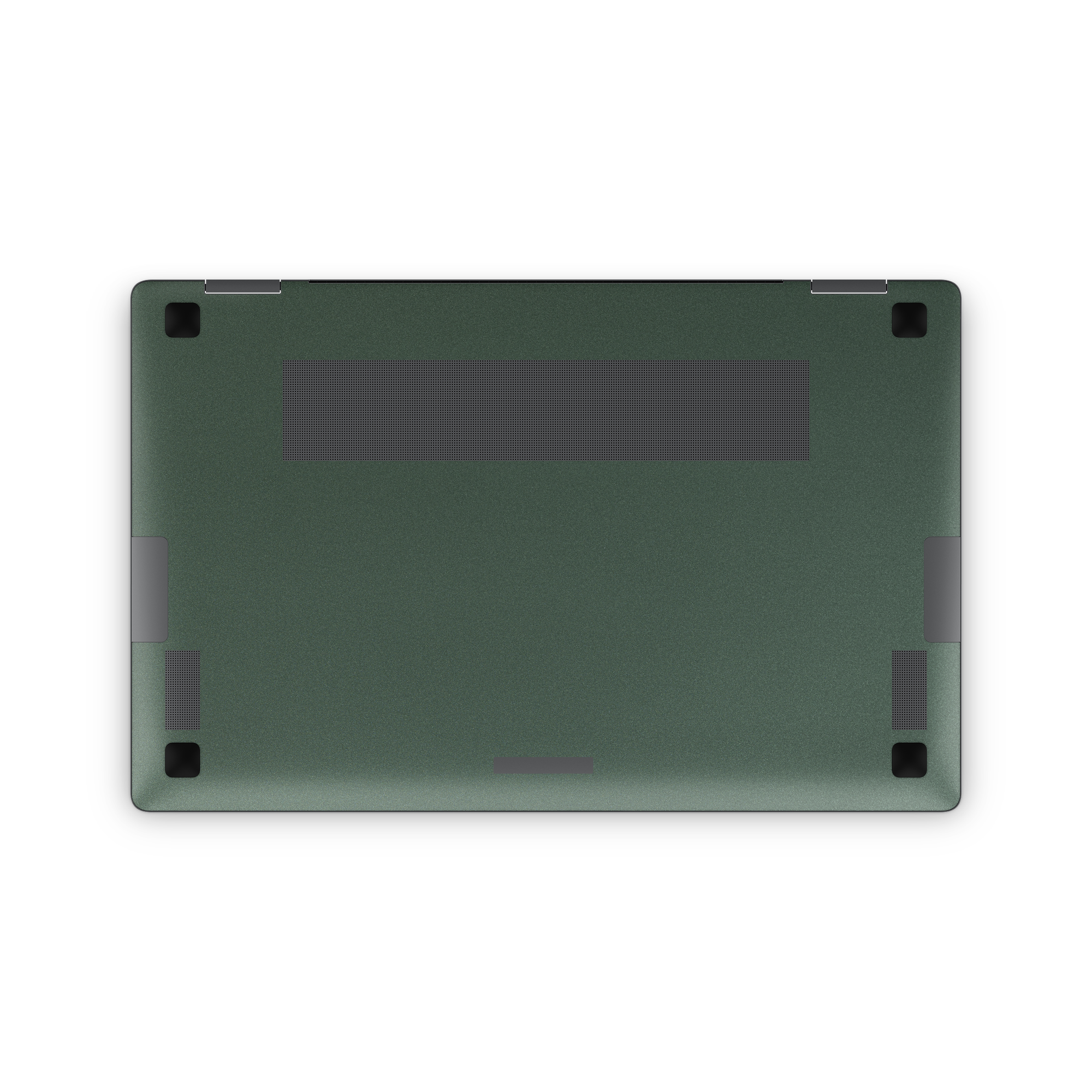 Samsung Galaxy Book5 16" 360 2025 Professional Bottom Matte Green Metallic Skin Wrap Cover