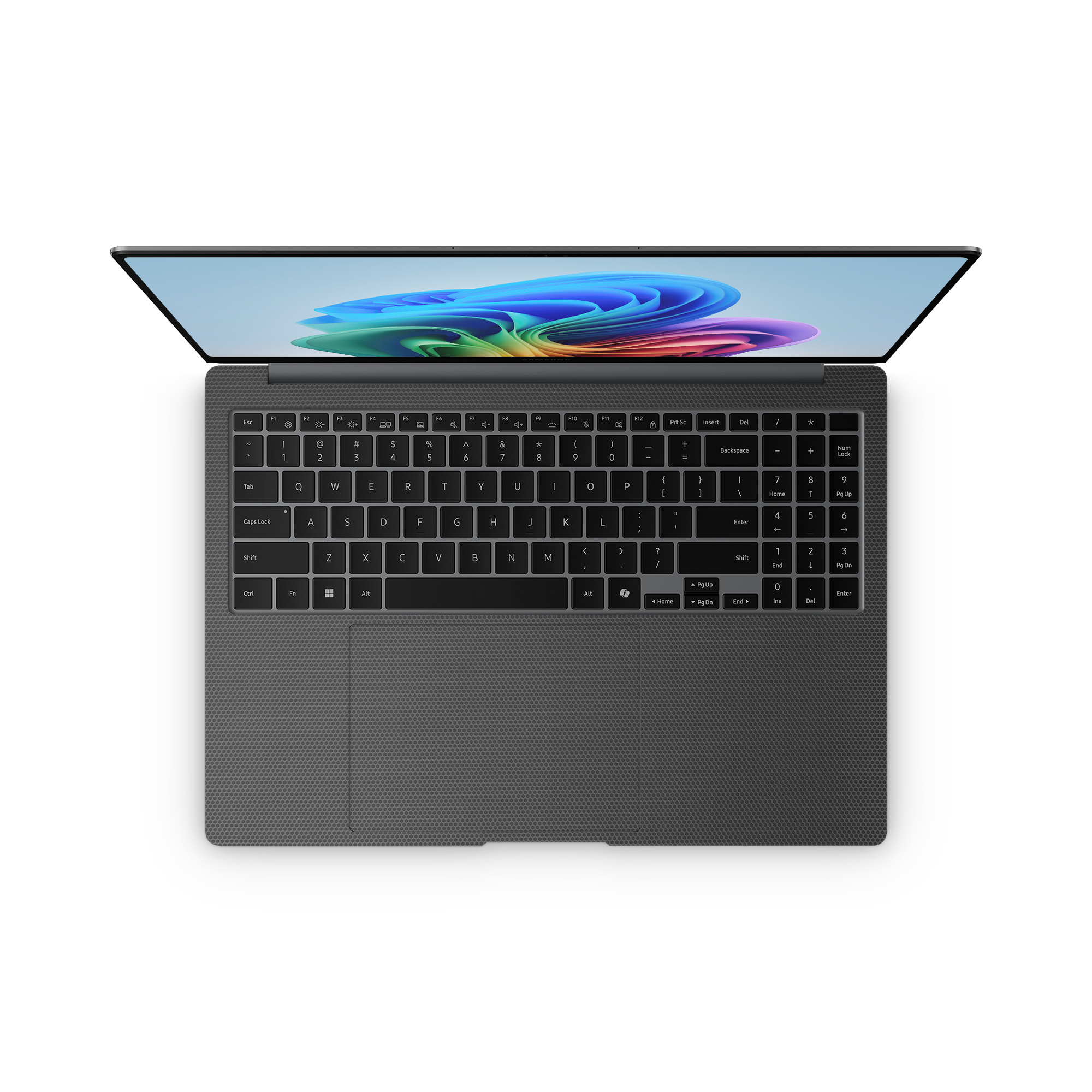 Samsung Galaxy Book5 Professional 14 Professional Interior Black Matrix Skin Wrap Cover