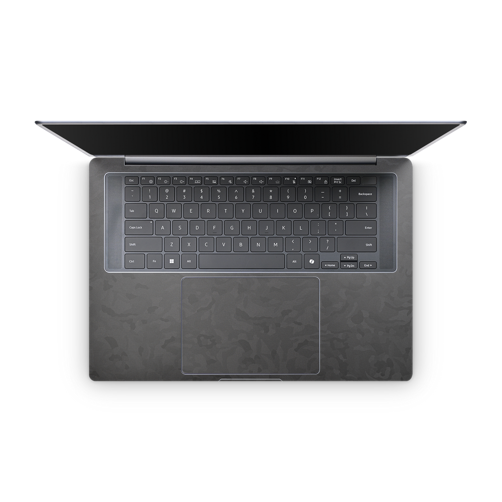 Samsung Galaxy Book6 Ultra 2026 Professional Interior Black Camo Skin Wrap Cover