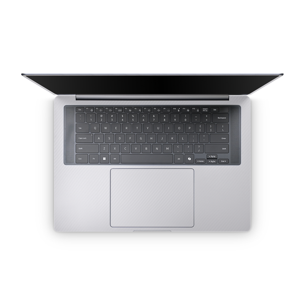 Samsung Galaxy Book6 Ultra 2026 Professional Interior White Carbon Fiber Skin Wrap Cover
