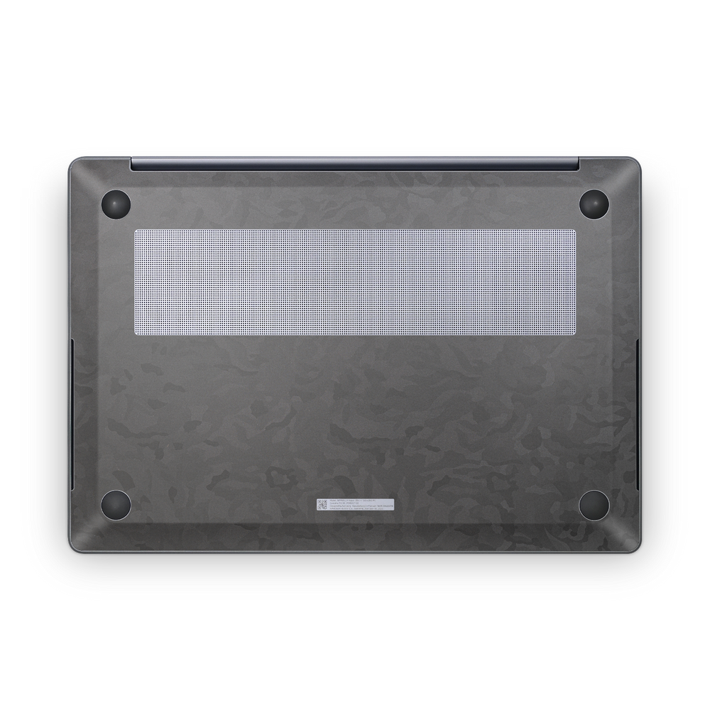 Samsung Galaxy Book6 Ultra 2026 Ultimate Bottom Black Camo Skin Wrap Cover