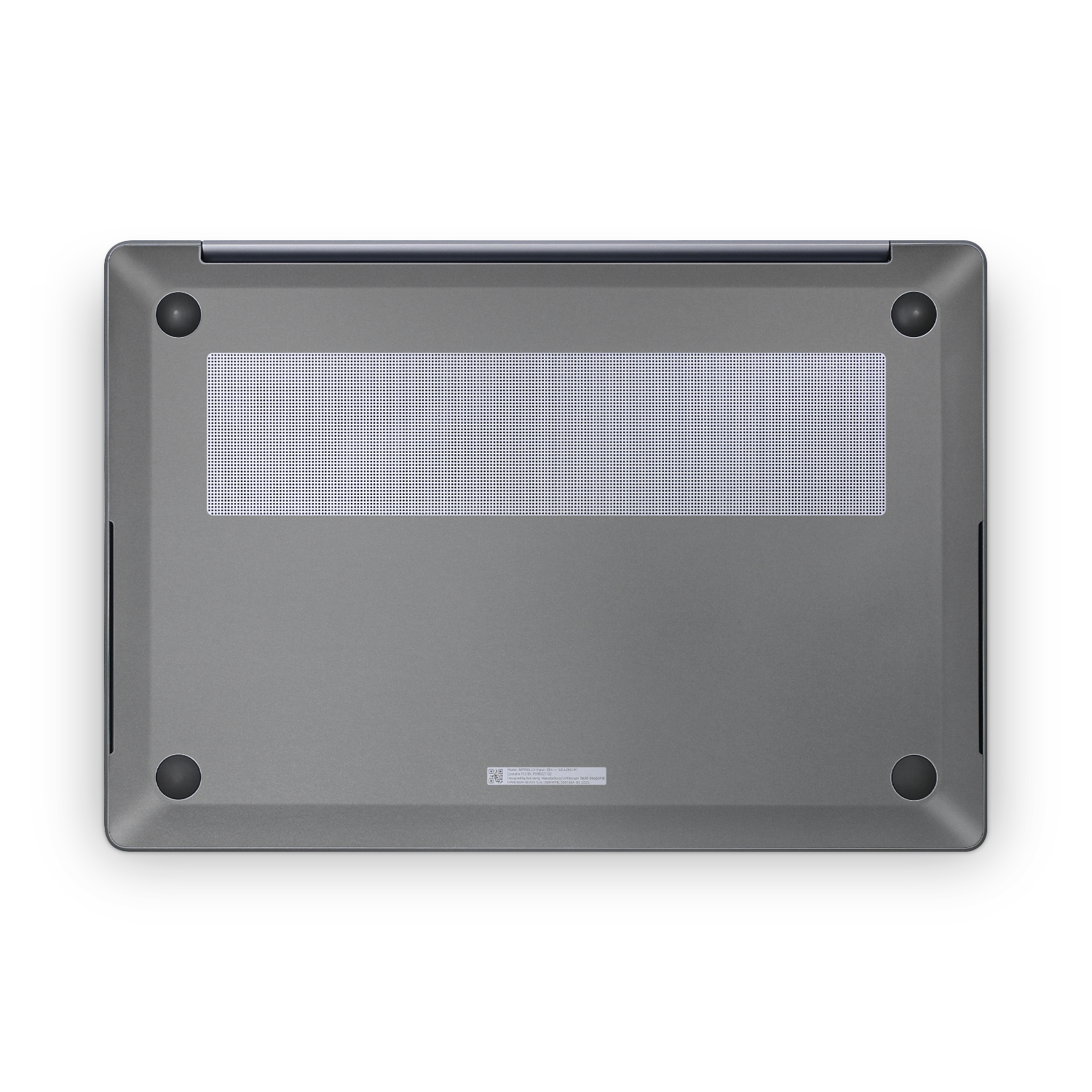 Samsung Galaxy Book6 Ultra 2026 Ultimate Bottom Charcoal Grey Skin Wrap Cover