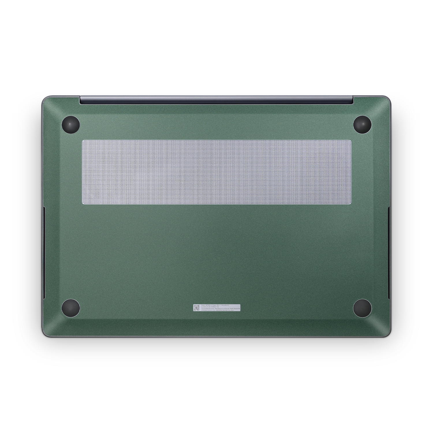 Samsung Galaxy Book6 Ultra 2026 Ultimate Bottom Matte Green Metallic Skin Wrap Cover