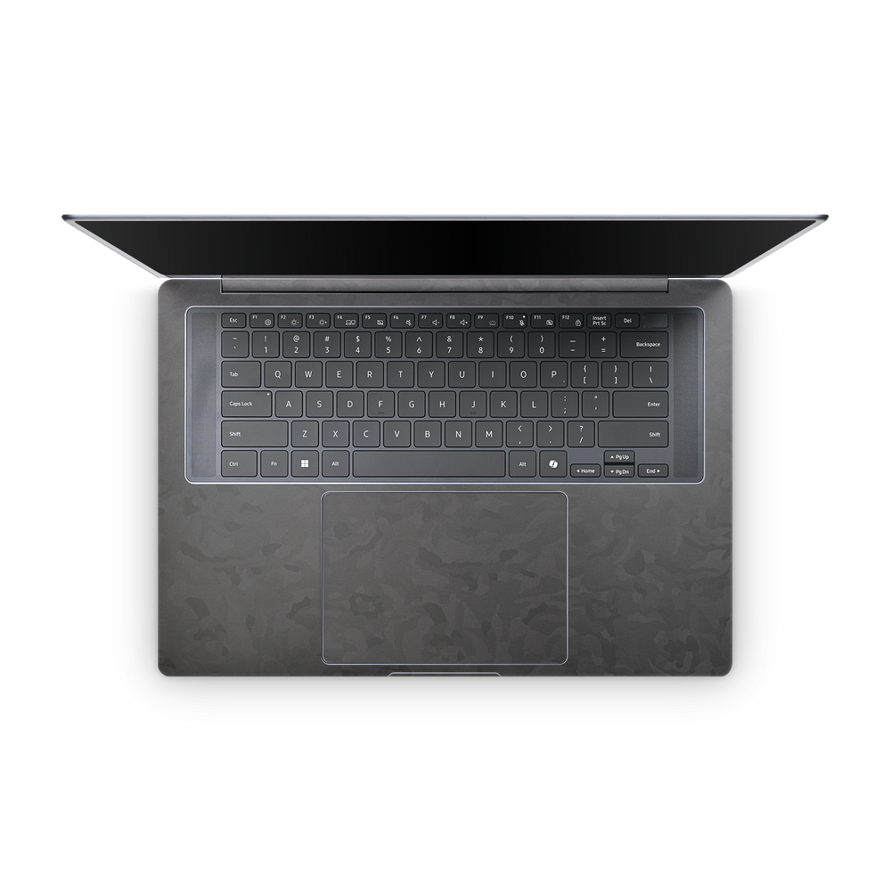 Samsung Galaxy Book6 Ultra 2026 Ultimate Interior Black Camo Skin Wrap Cover