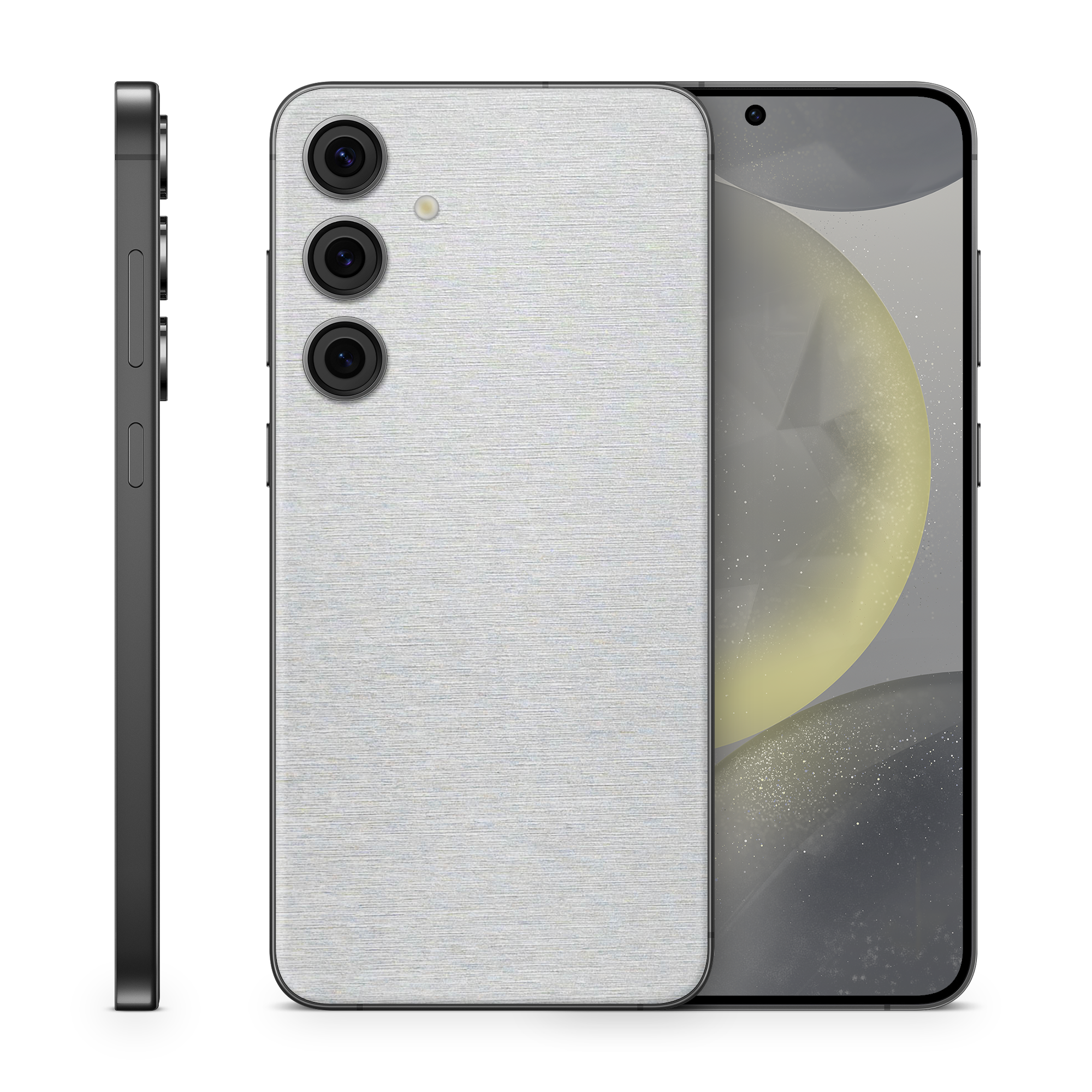 Samsung Galaxy S23 Essentials Brushed Aluminum Skin Wrap Cover