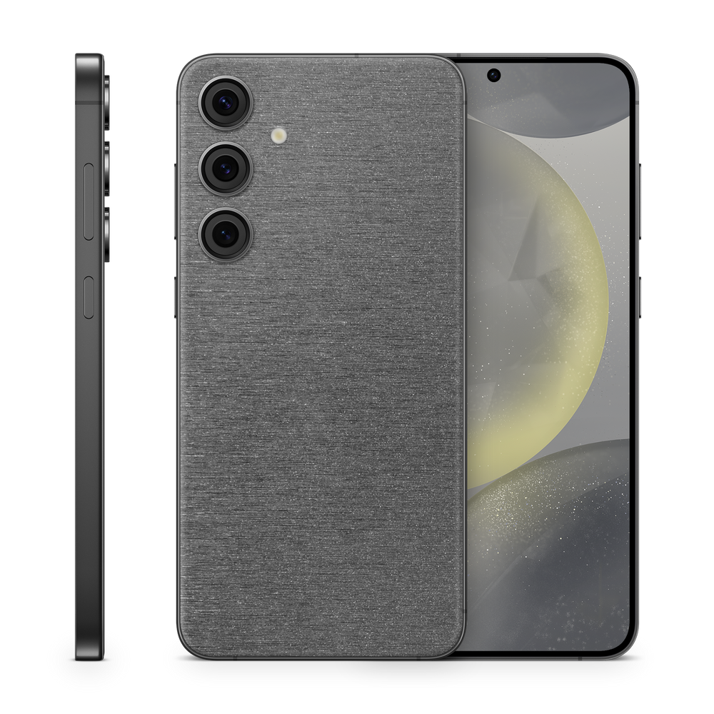 Samsung Galaxy S23 Essentials Brushed Black Skin Wrap Cover