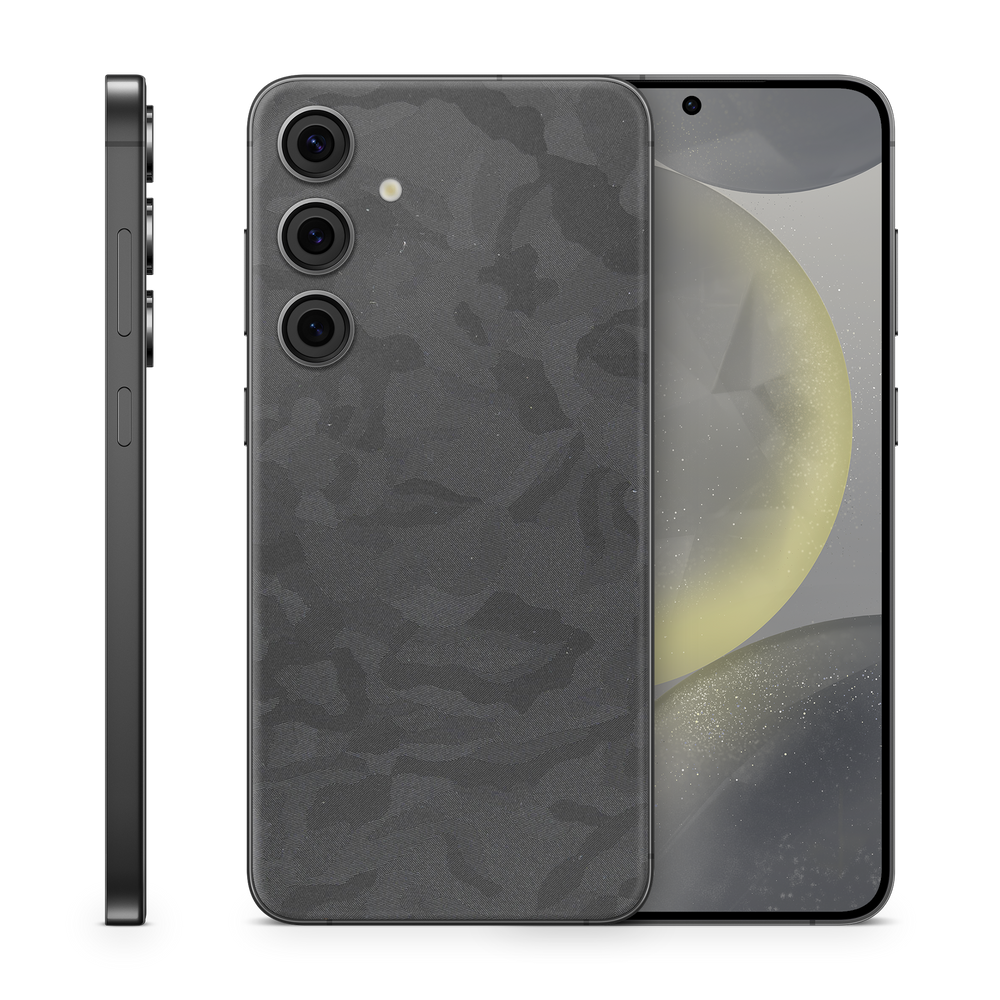 Samsung Galaxy S23 Plus Essentials Black Camo Skin Wrap Cover