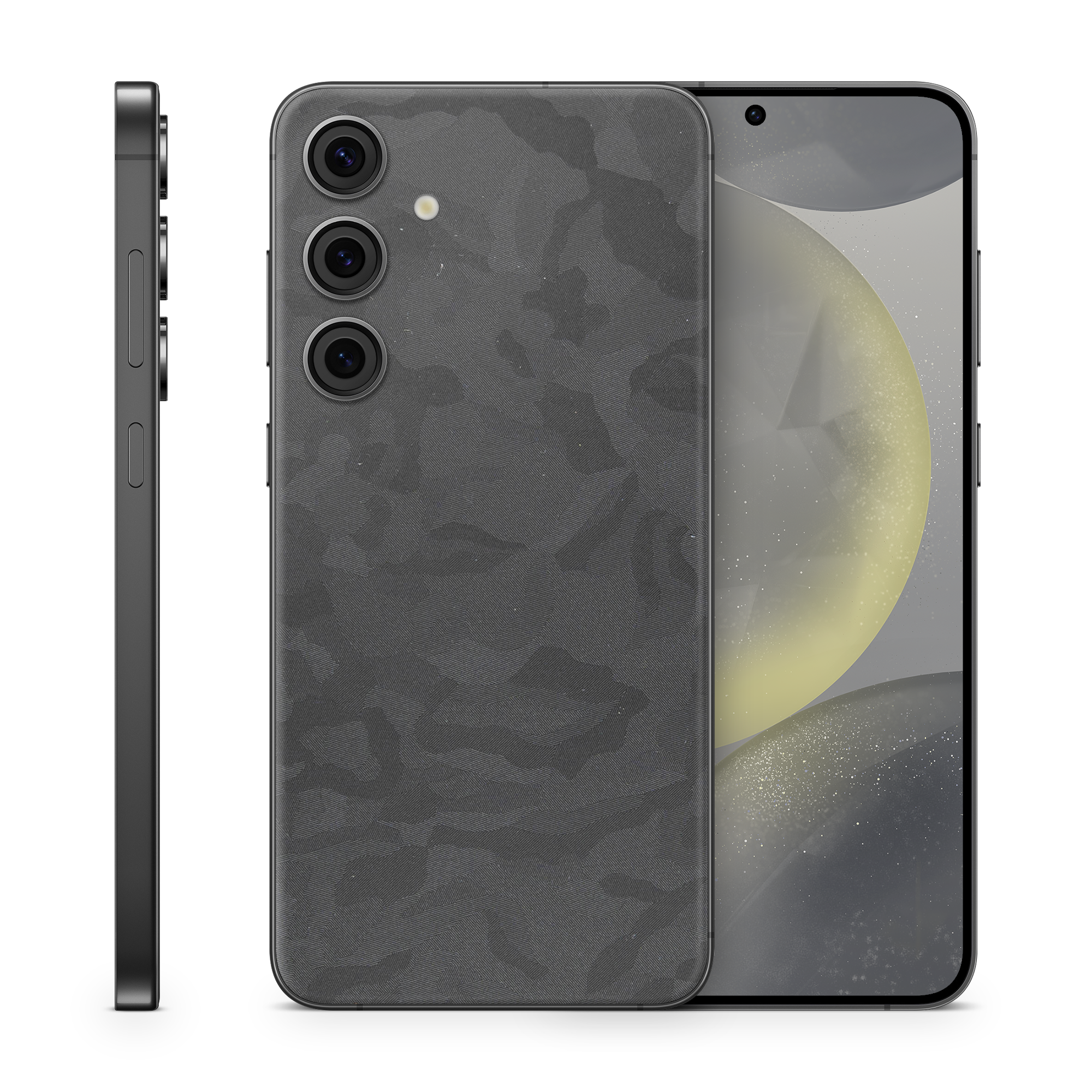 Samsung Galaxy S23 Plus Essentials Black Camo Skin Wrap Cover