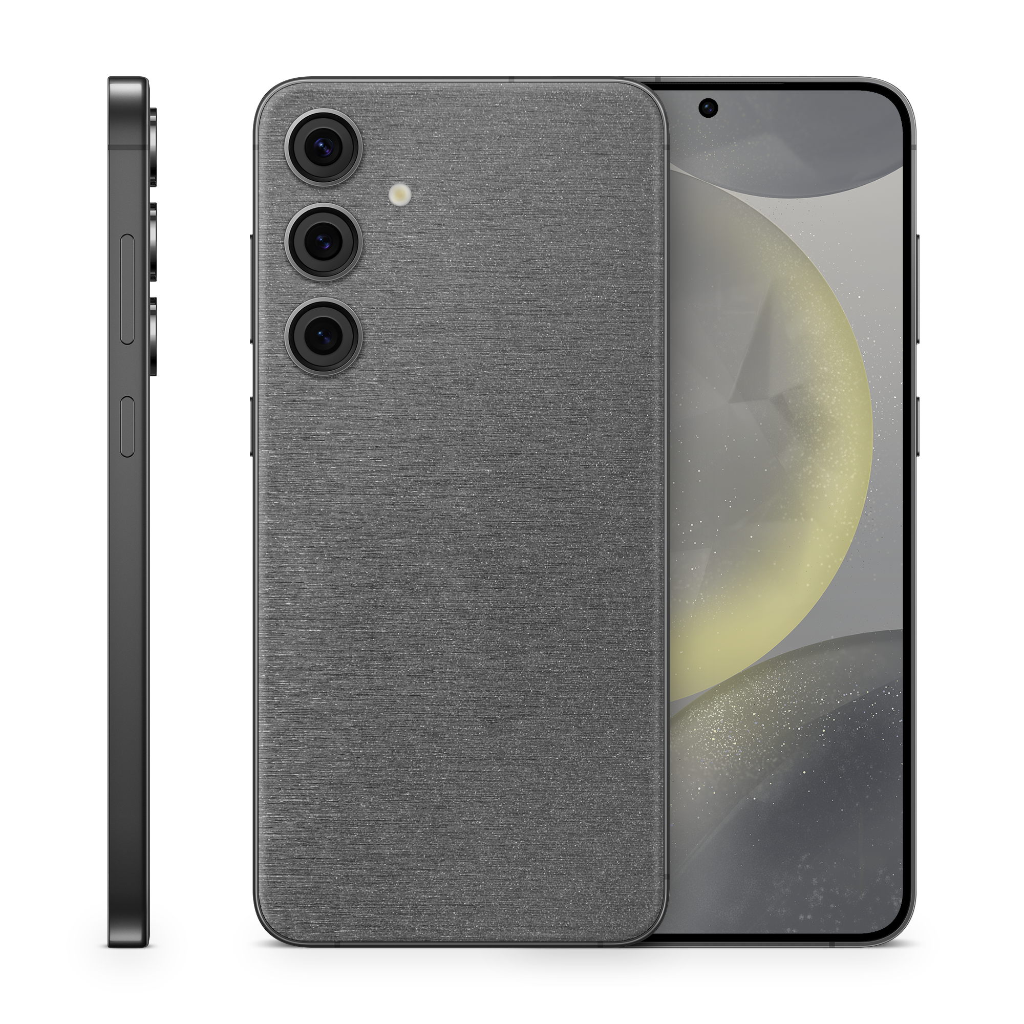Samsung Galaxy S23 Plus Essentials Brushed Black Skin Wrap Cover