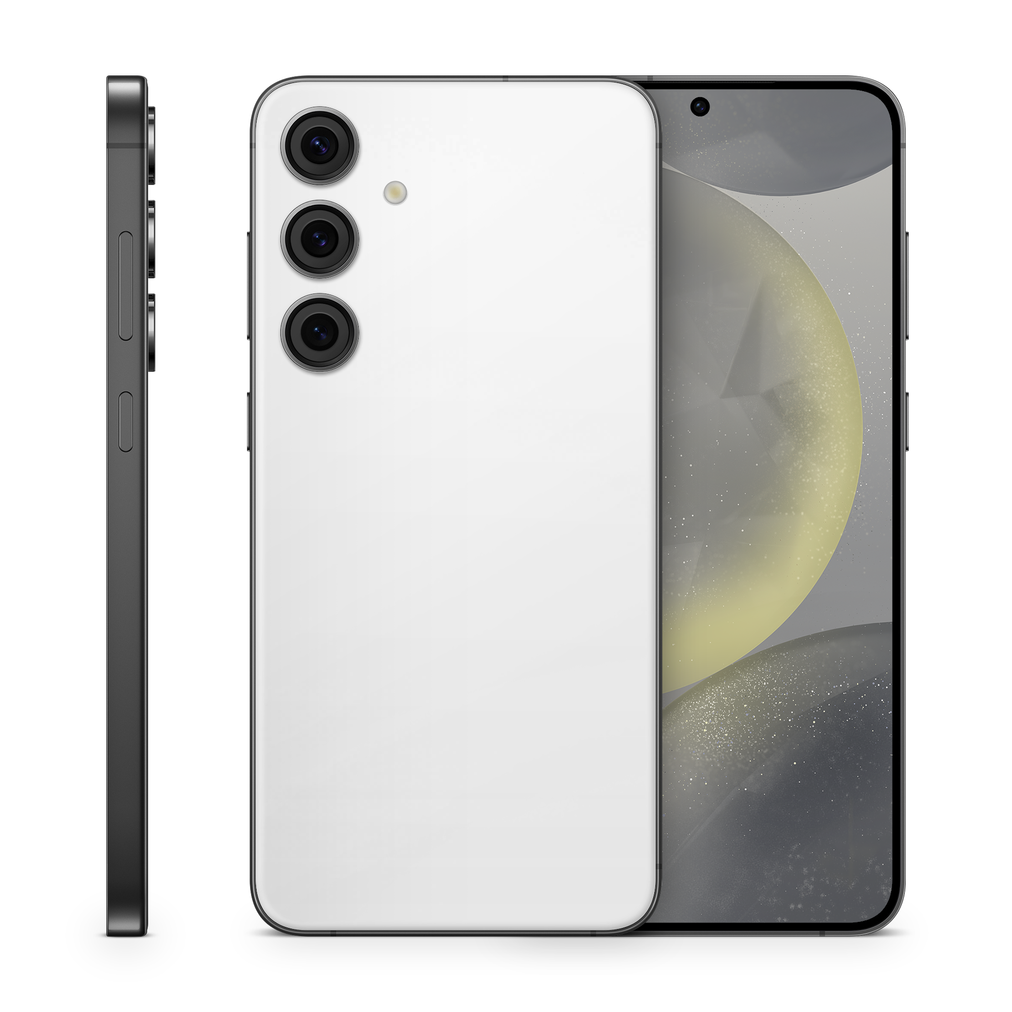 Samsung Galaxy S23 Plus Essentials Satin White Skin Wrap Cover