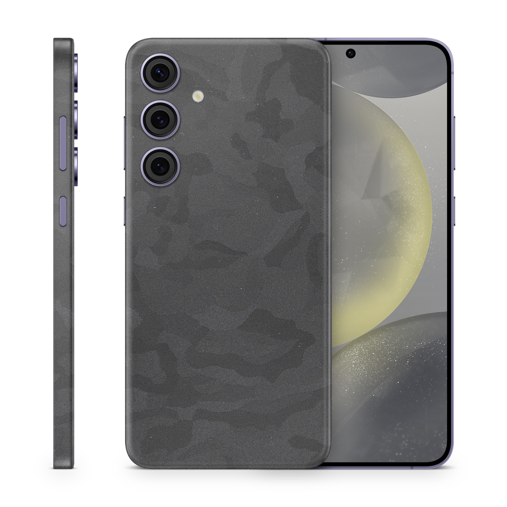 Samsung Galaxy S23 Professional Black Camo Skin Wrap Cover