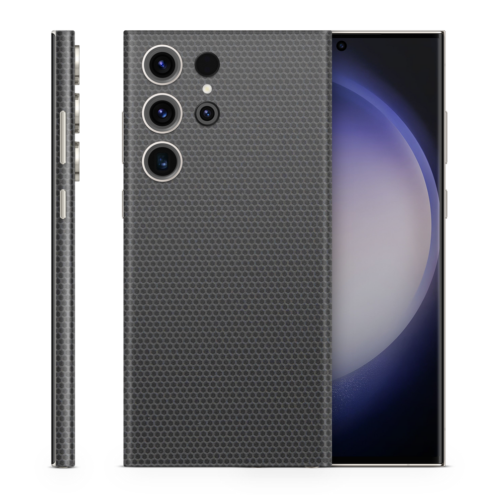 Samsung Galaxy S23 Ultra Professional Black Matrix Skin Wrap Cover