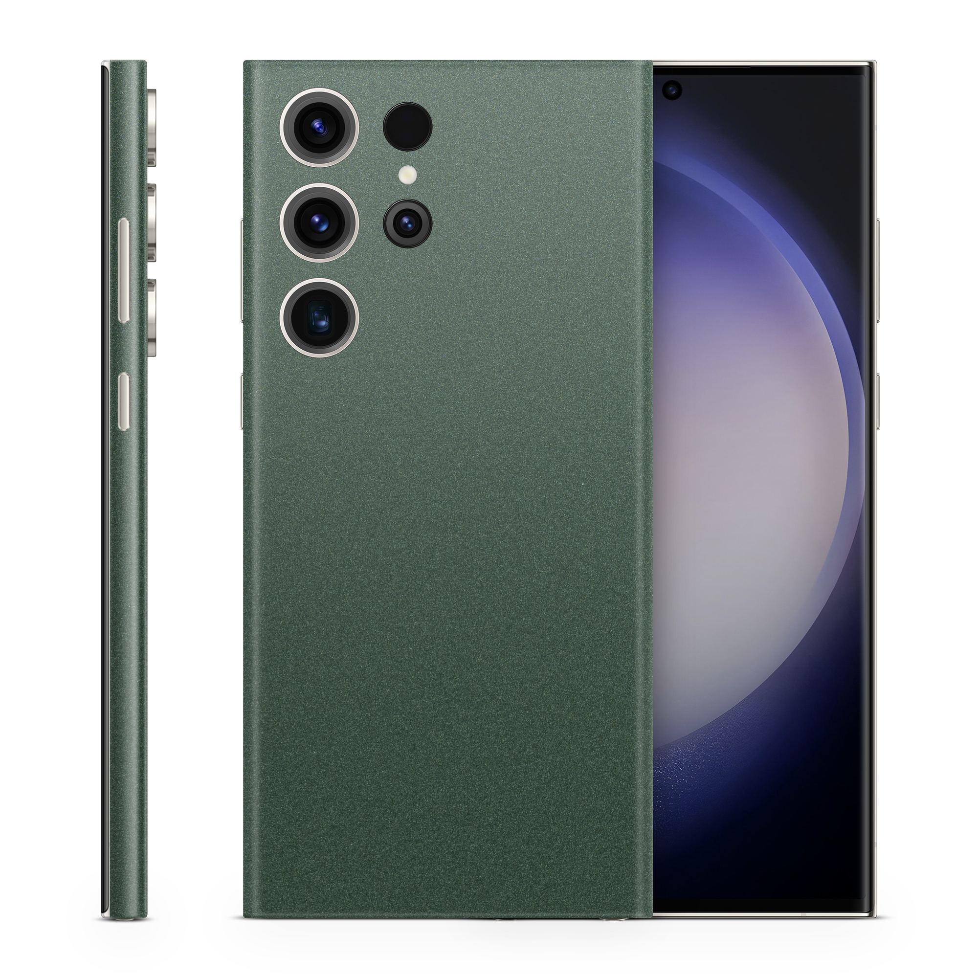 Samsung Galaxy S23 Ultra Professional Matte Green Metallic Skin Wrap Cover