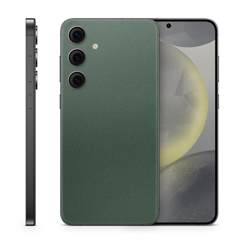 Samsung Galaxy S23+ Essentials Matte Green Metallic Skin Wrap Cover