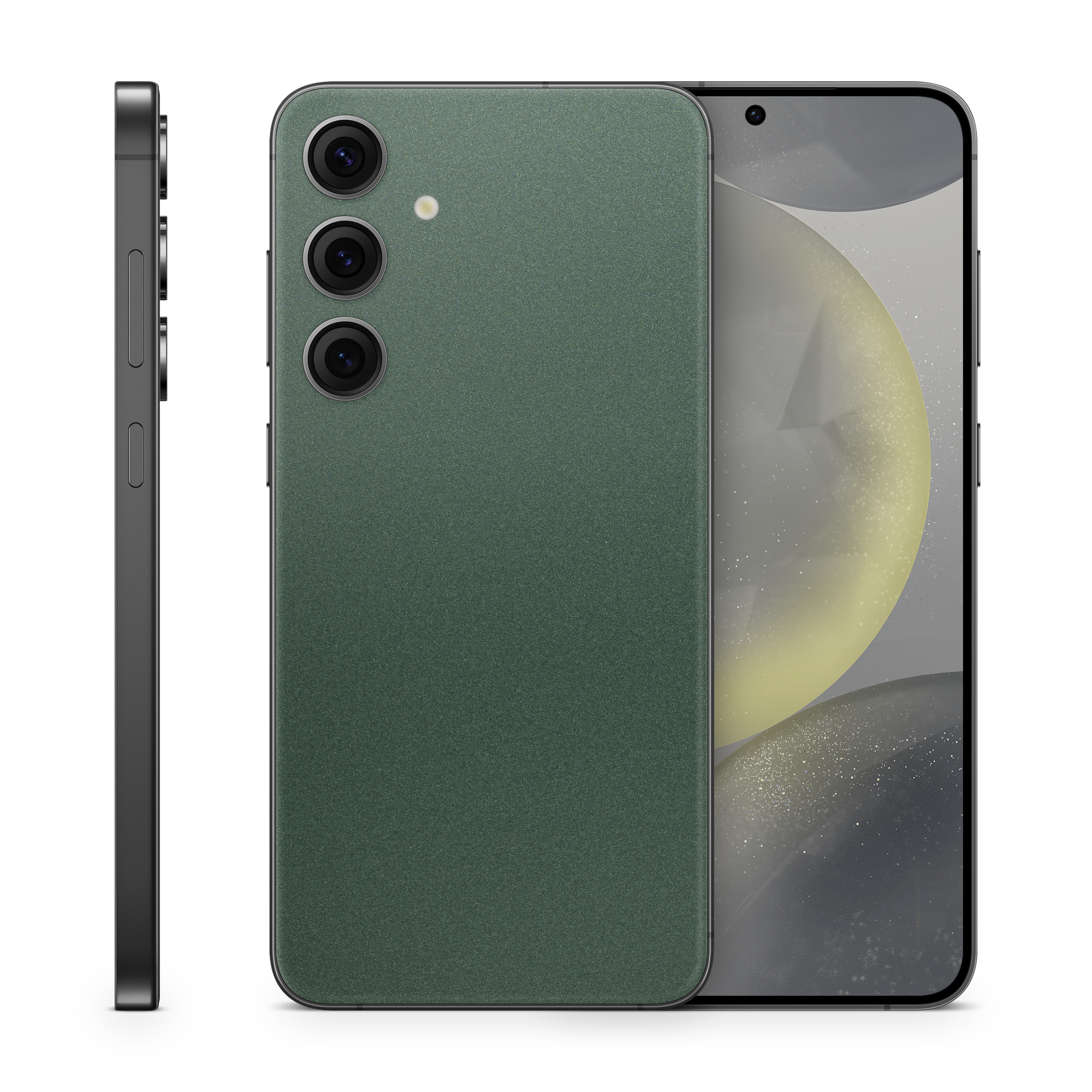 Samsung Galaxy S23+ Essentials Matte Green Metallic Skin Wrap Cover